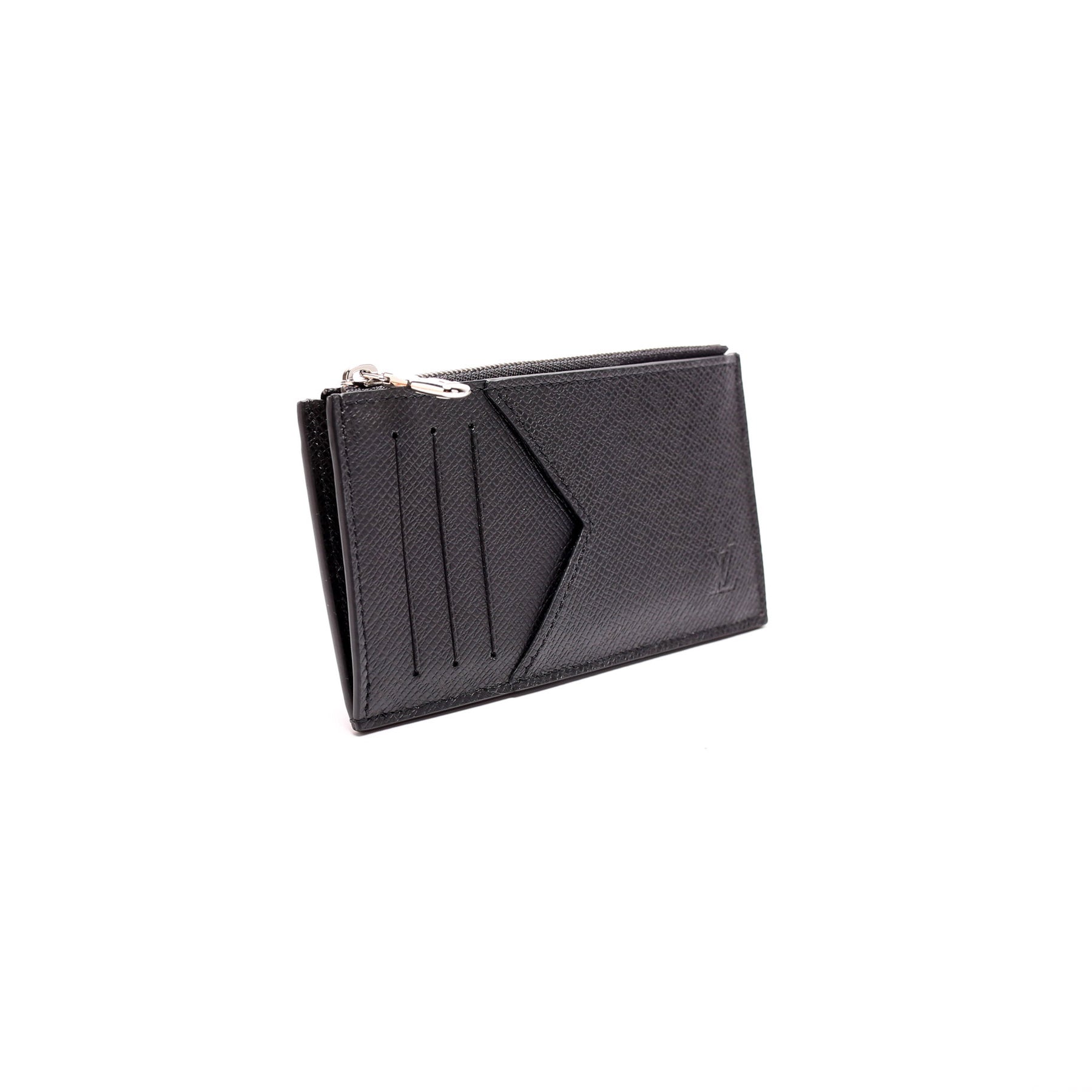 Coin Card Holder Taiga Leather – Keeks Designer Handbags