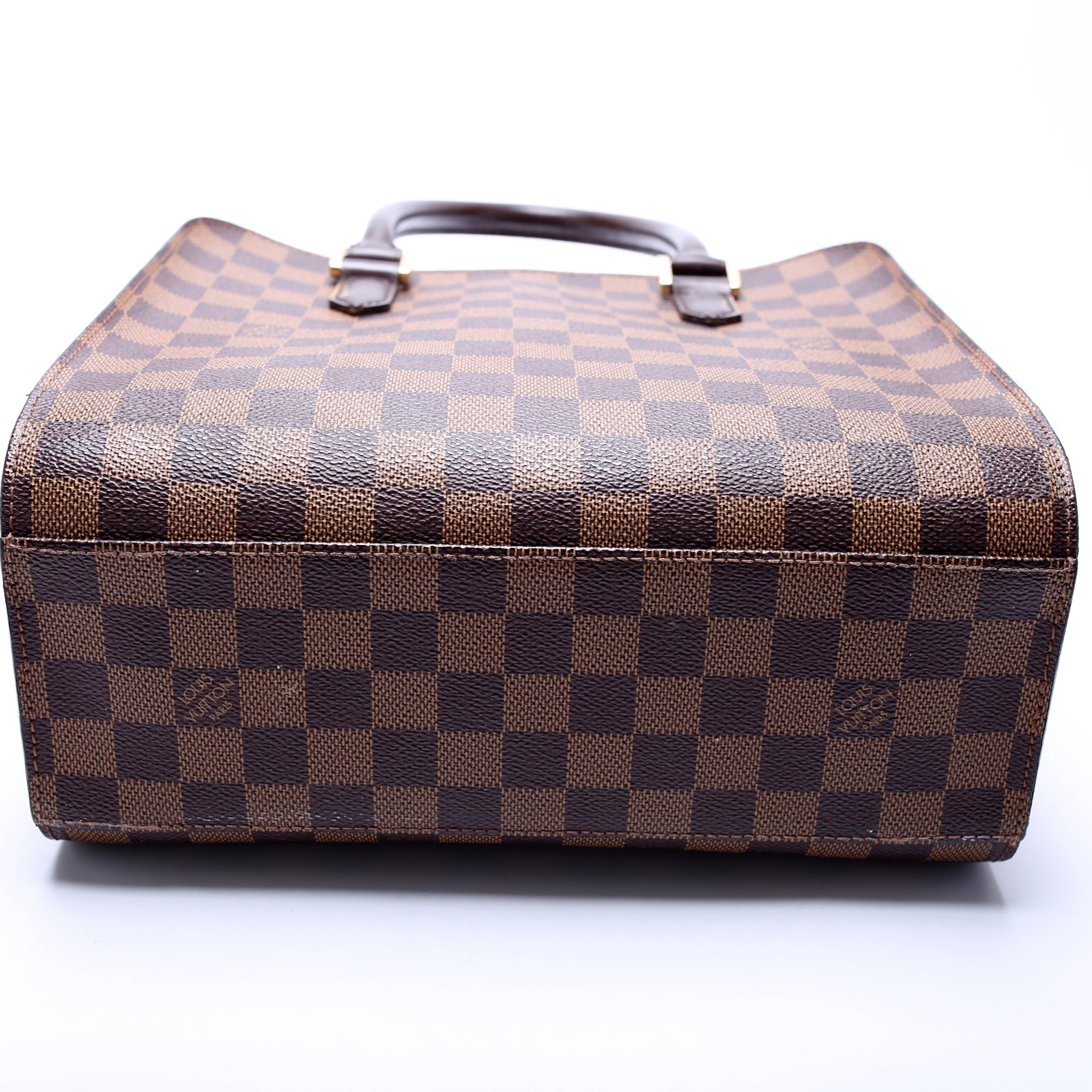 Louis Vuitton Damier Ebene Triana Handbag Preowned EUC 