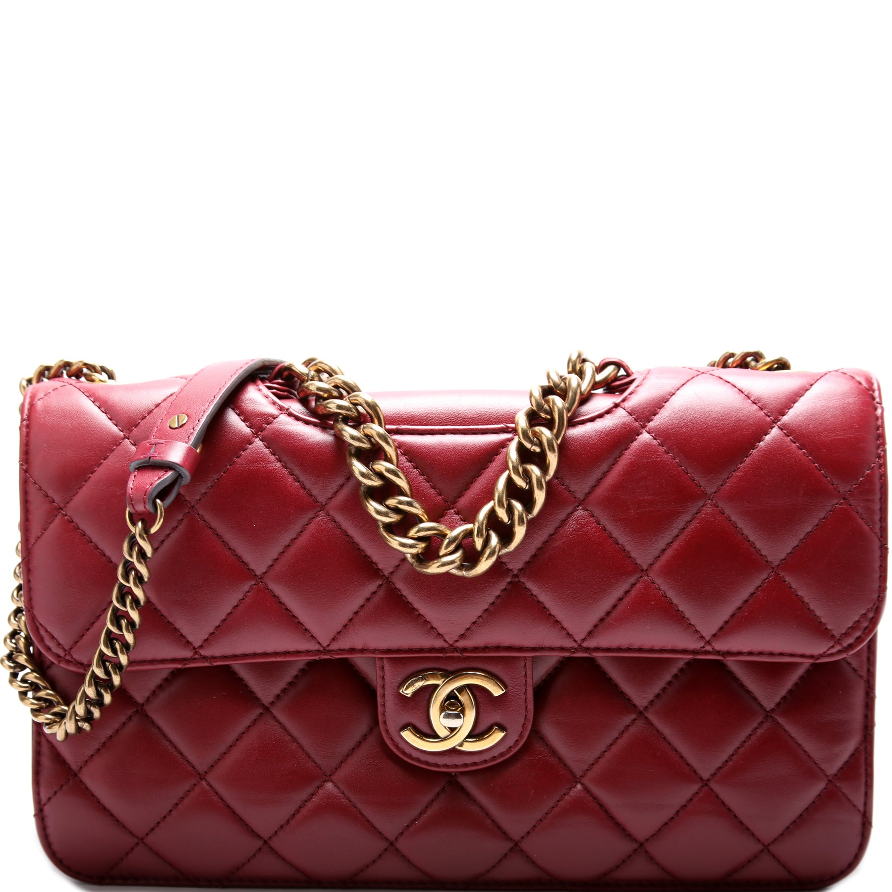 Chanel Black Quilted Calfskin Ultra Stitch Jumbo Flap Bag