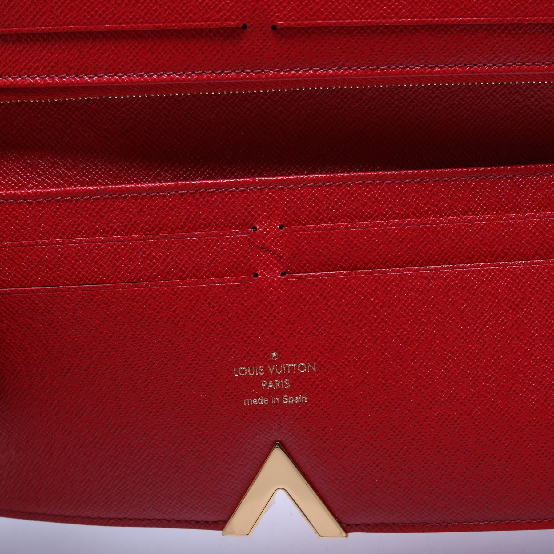 Louis Vuitton Monogram Canvas Leather Kimono Wallet (SHF-WVTTkh
