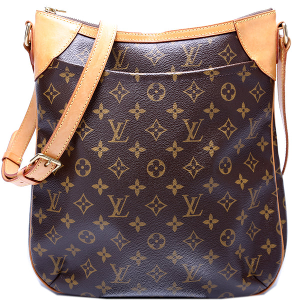 Authentic Louis Vuitton Odeon MM Monogram Crossbody Bag *Excellent
