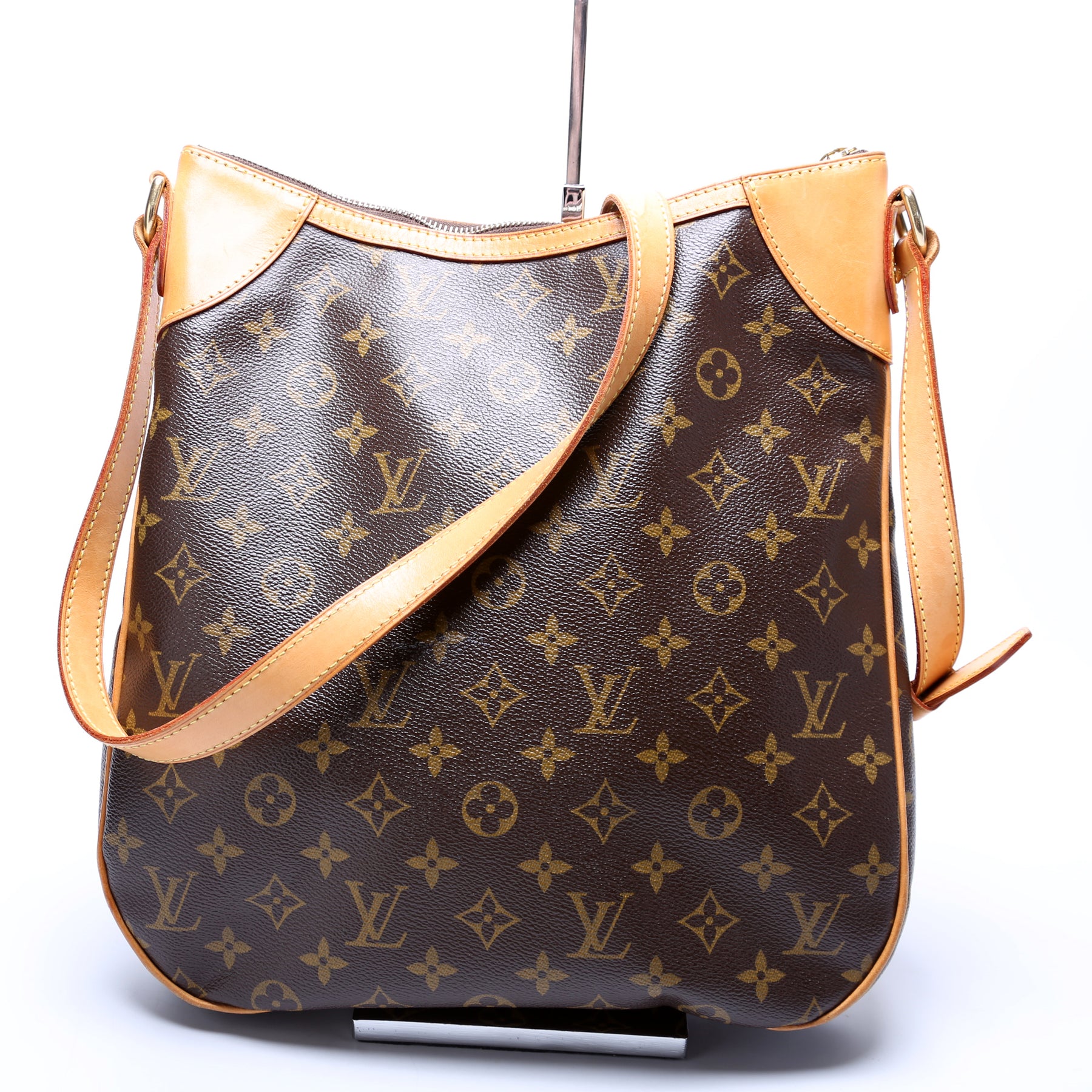 Louis Vuitton Odeon Shoulder Bag MM Brown Canvas for sale online