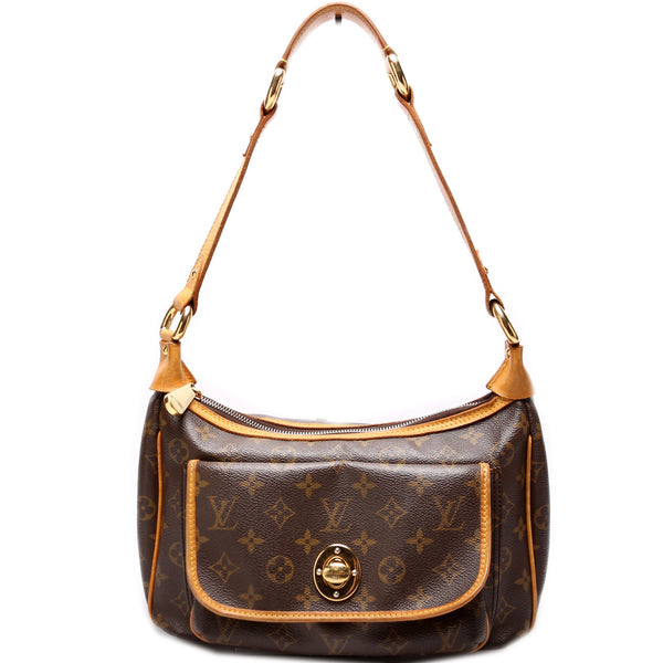 Bandouliere Strap XL Monogram/Leather – Keeks Designer Handbags
