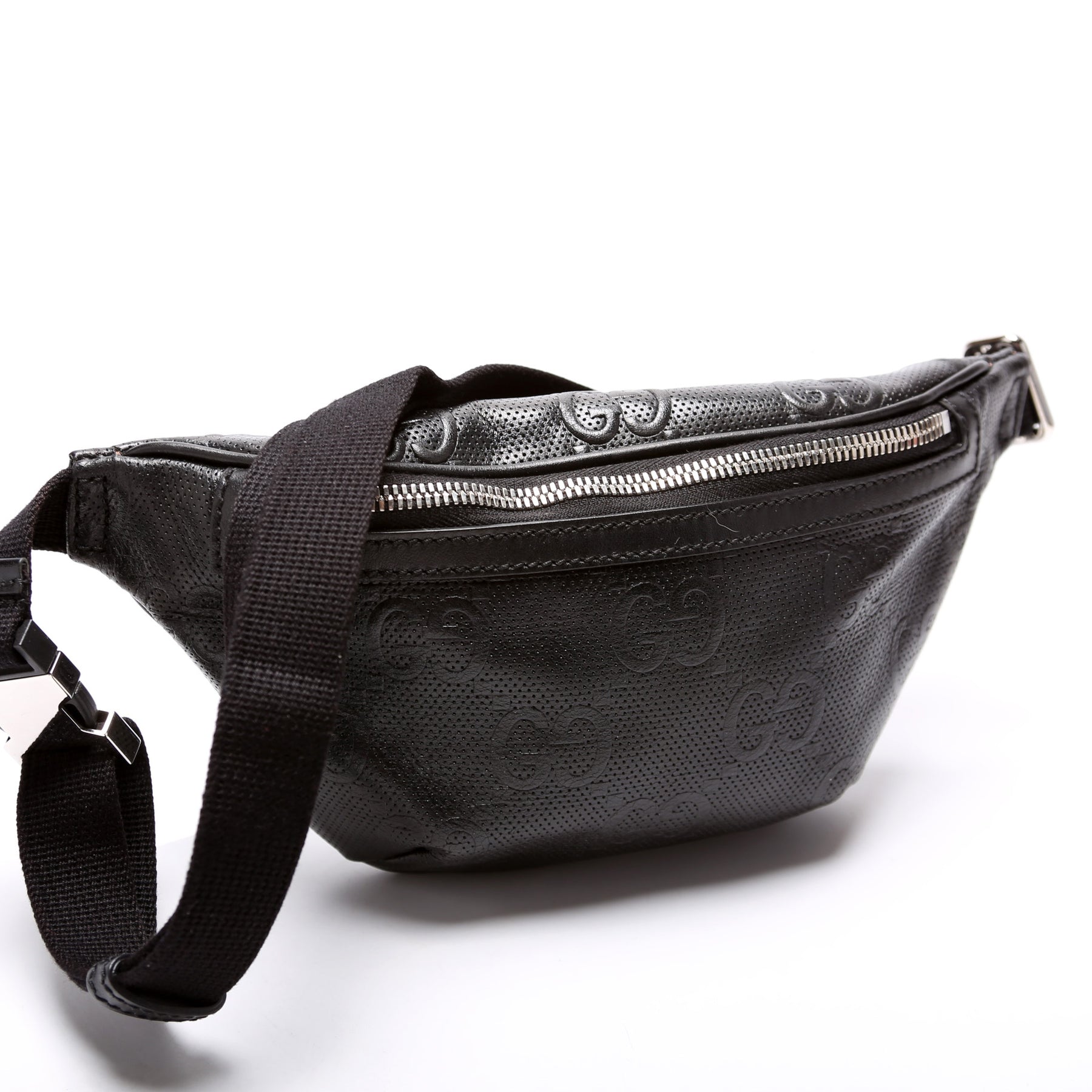 658582 GG Embossed Belt Bag – Keeks Designer Handbags