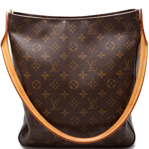 Louis Vuitton Womens Monogram GM Looping Shoulder Bag
