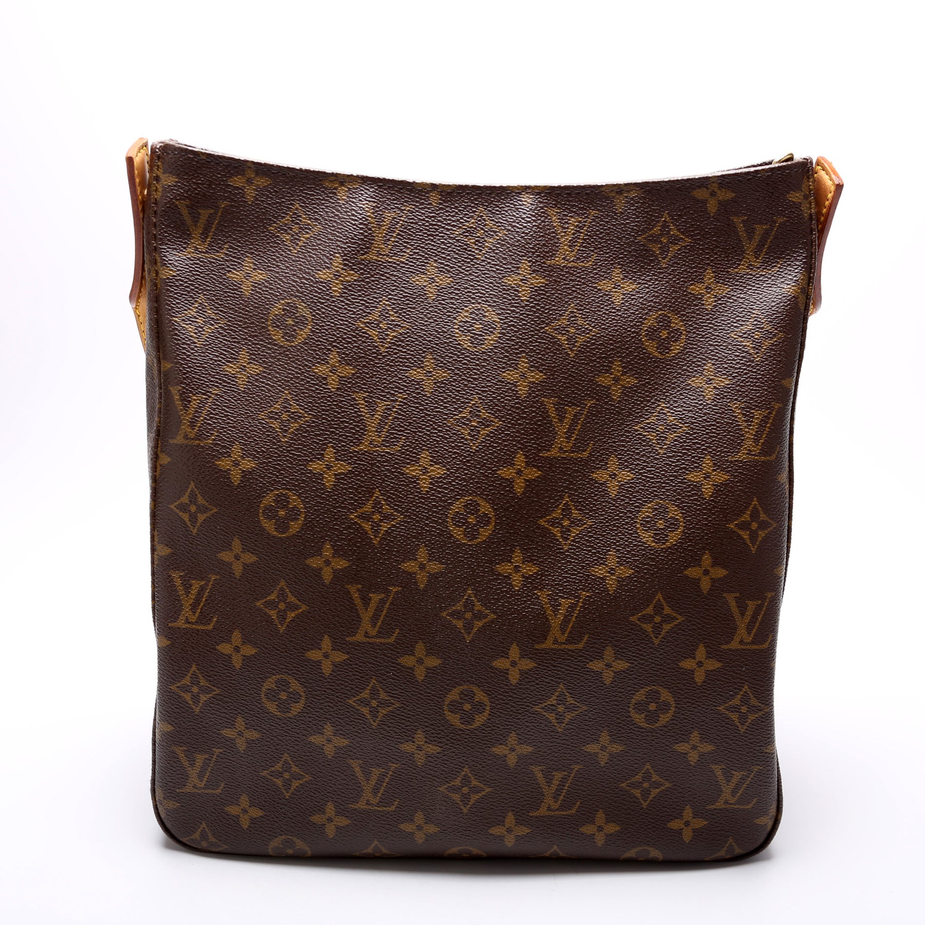 Louis Vuitton Monogram Canvas And Leather Looping GM Bag Louis