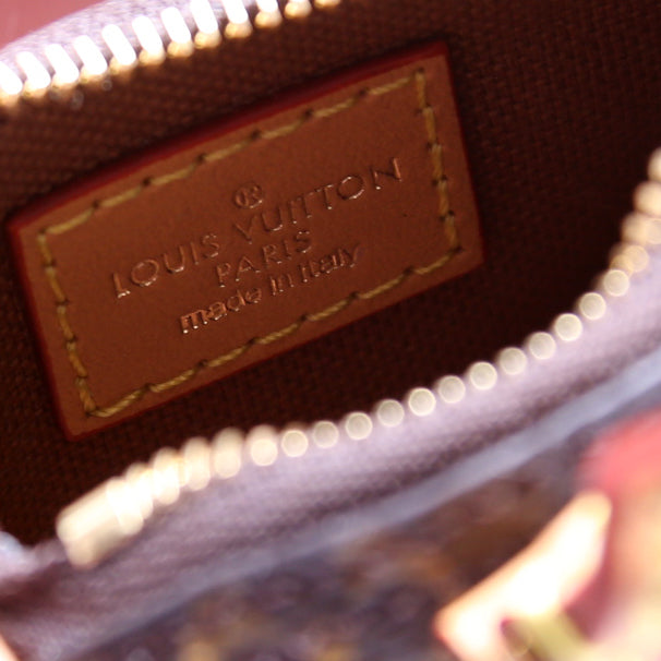 Louis Vuitton Micro Speedy Monogram Bag Charm