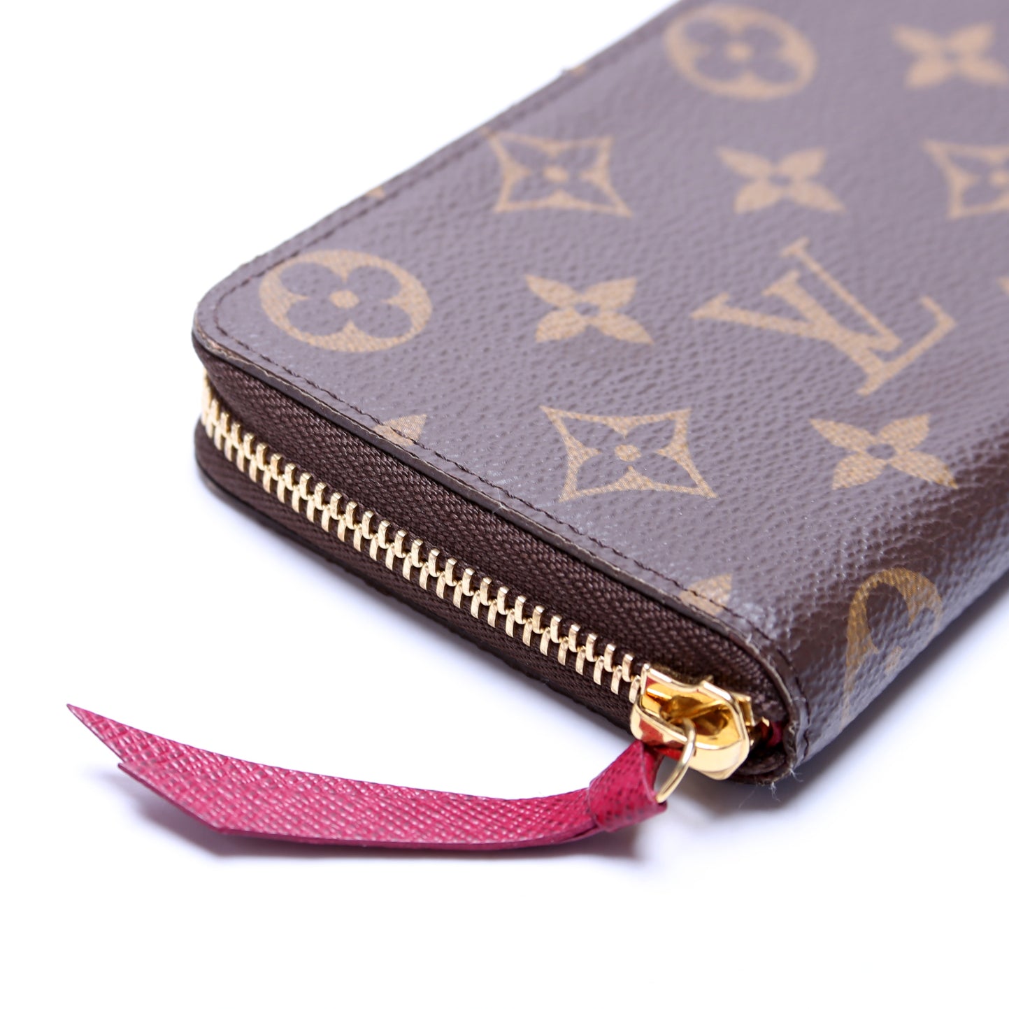 Louis Vuitton Clemence Wallet Monogram Brown/Berry