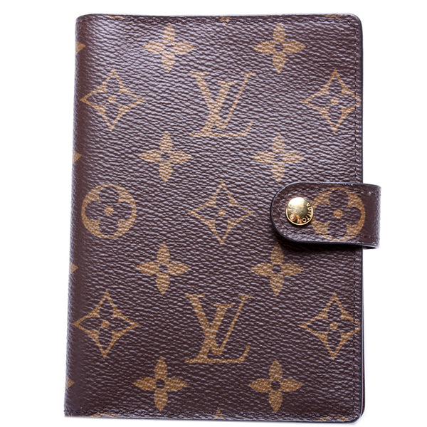 Authenticated Used Louis Vuitton Monogram Miroir Agenda PM Ladies