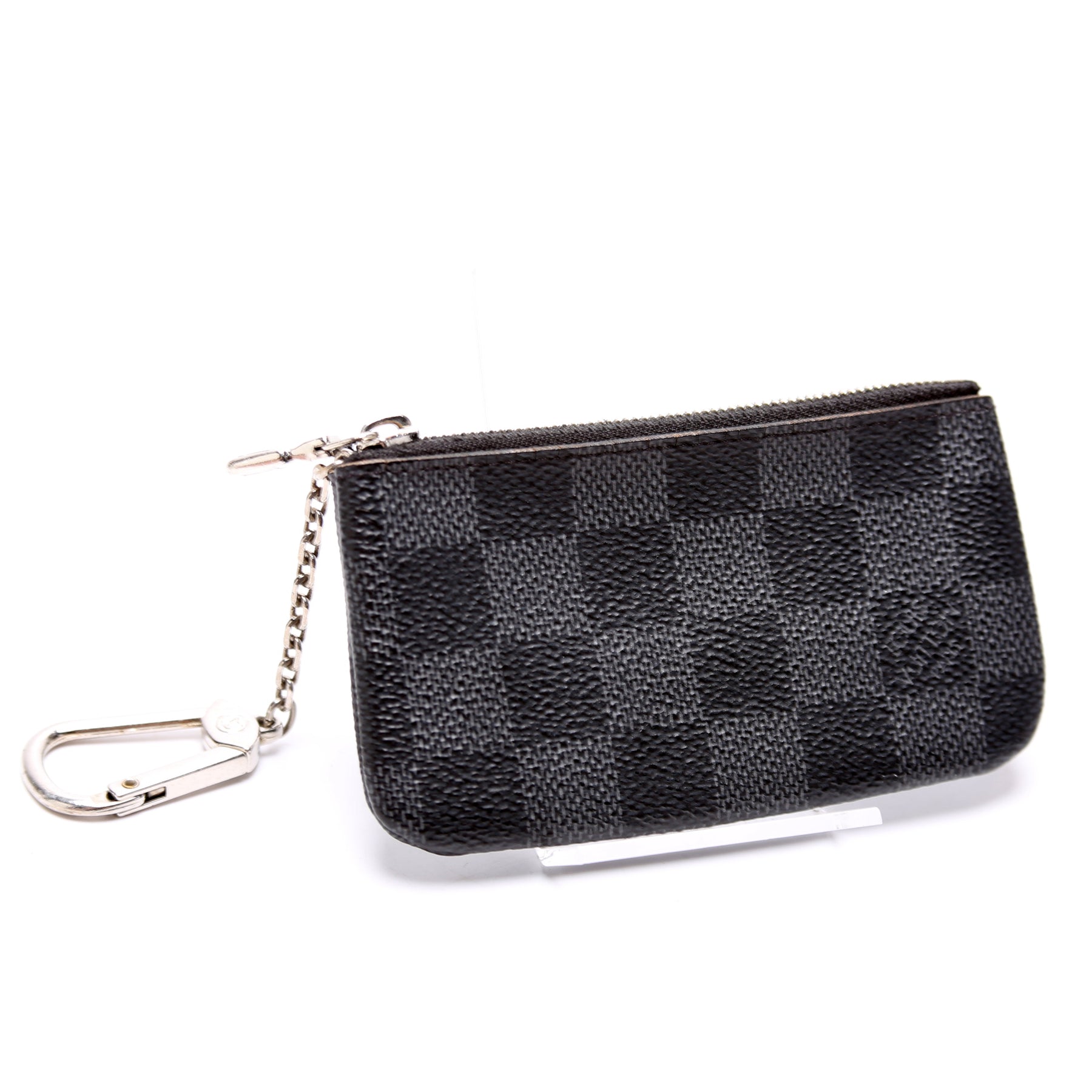Best Value! Black Leather Wallet Pochette Cles Key Pouch Coin