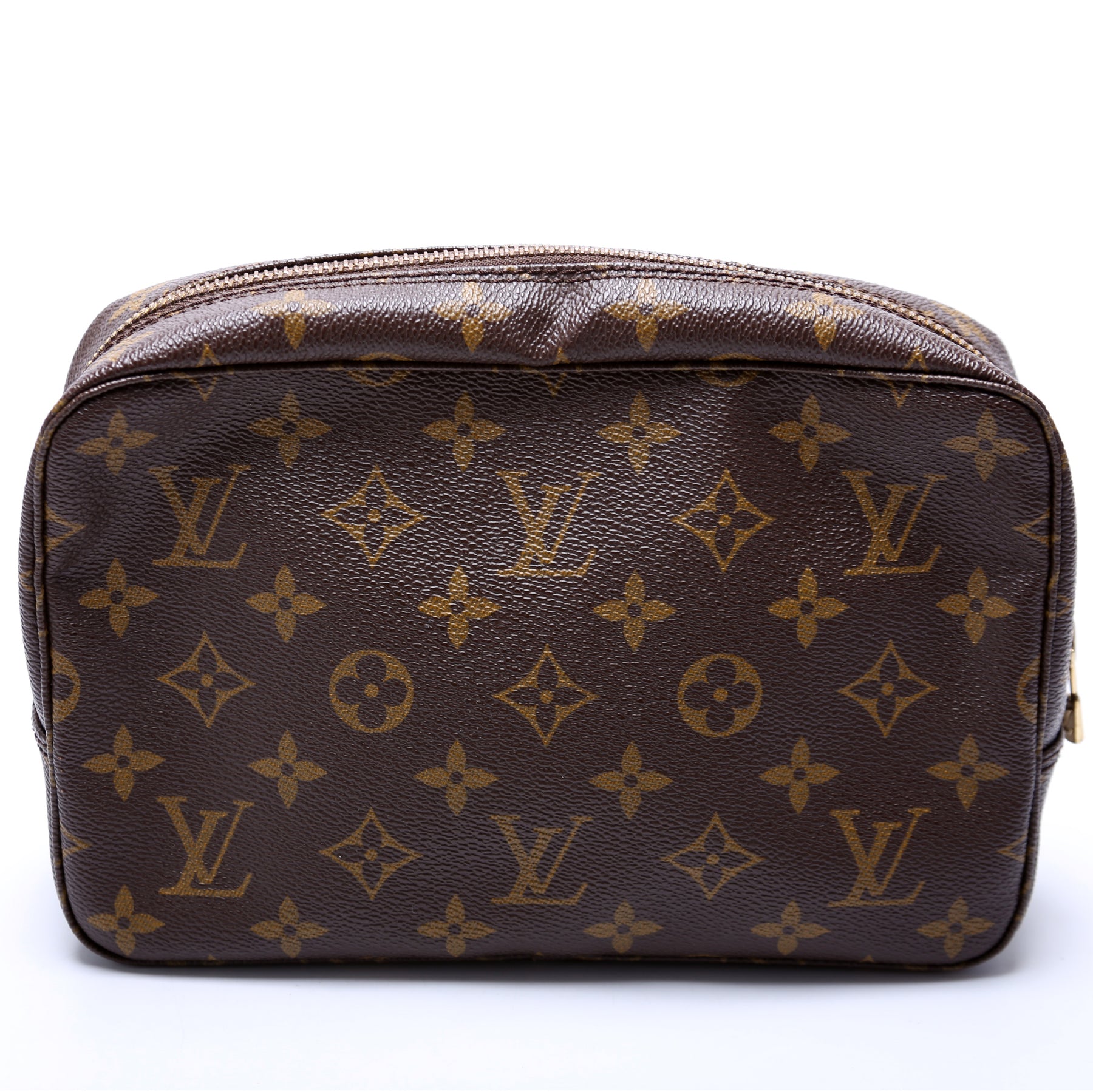 LOUIS VUITTON Taiga Leather Orsay Clutch Wallet Brown
