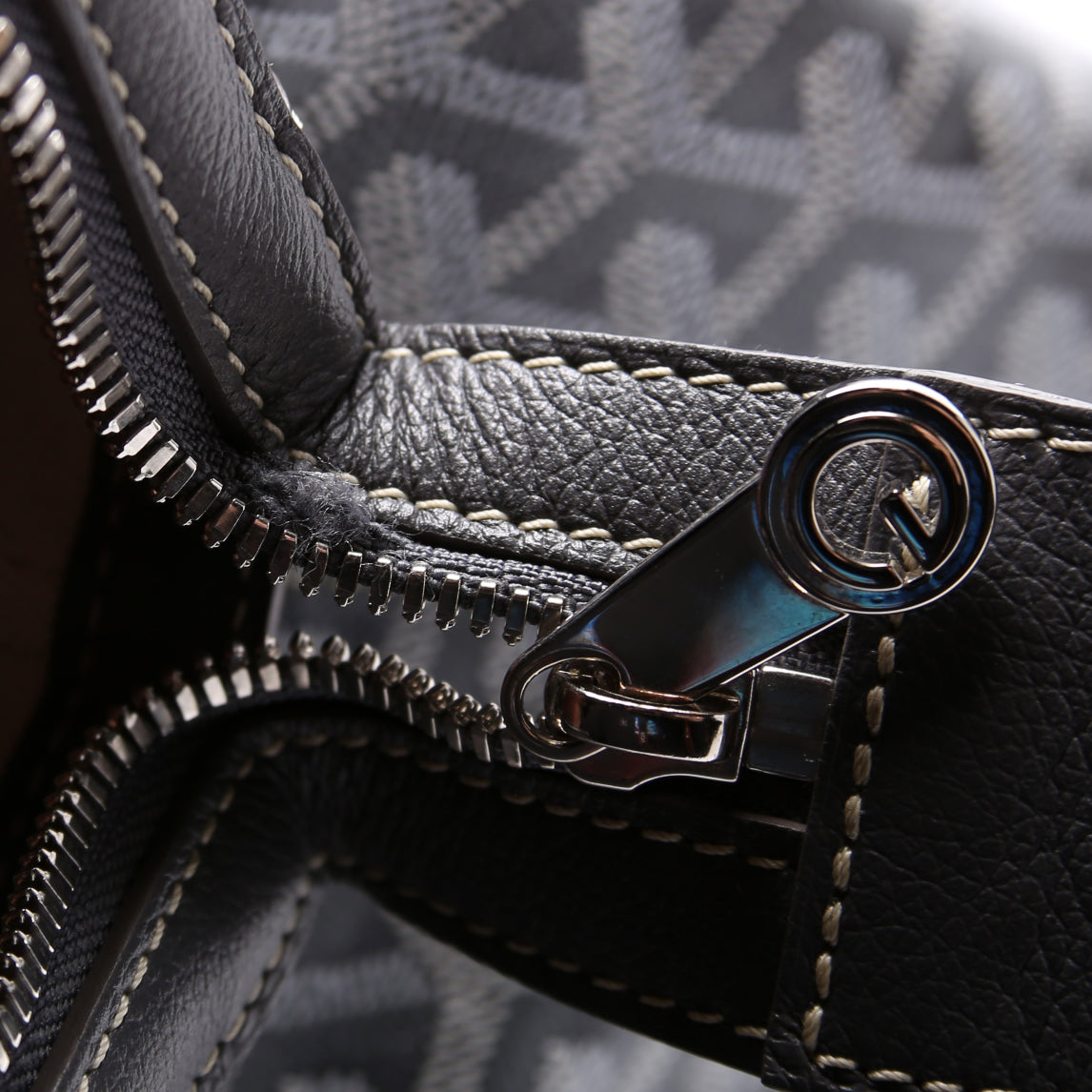 Goyard Black 'Cisalpin' Backpack