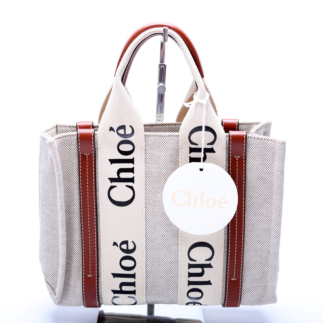 Woody Striped Tote Without Strap Small