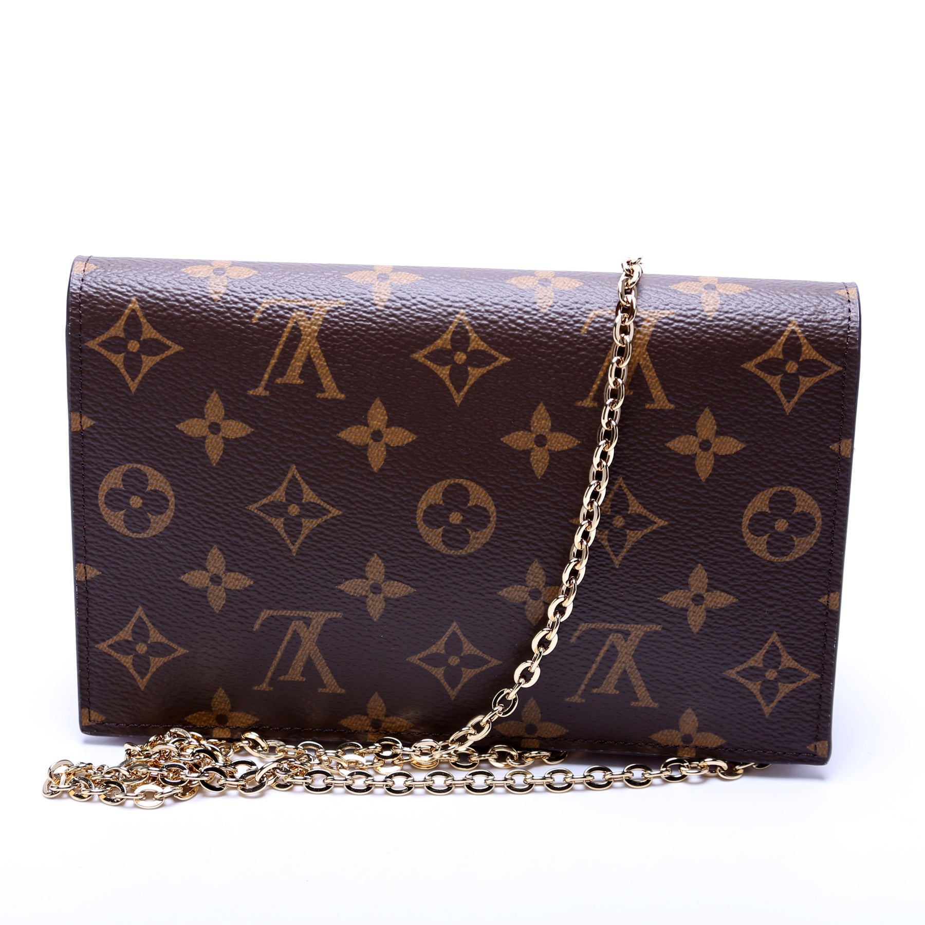 Louis Vuitton 2019 Pre-owned Flore Wallet-On-Chain - Brown