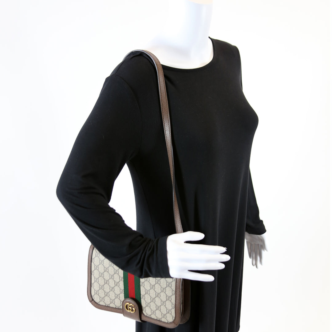 548304 GG Supreme Ophidia Flap