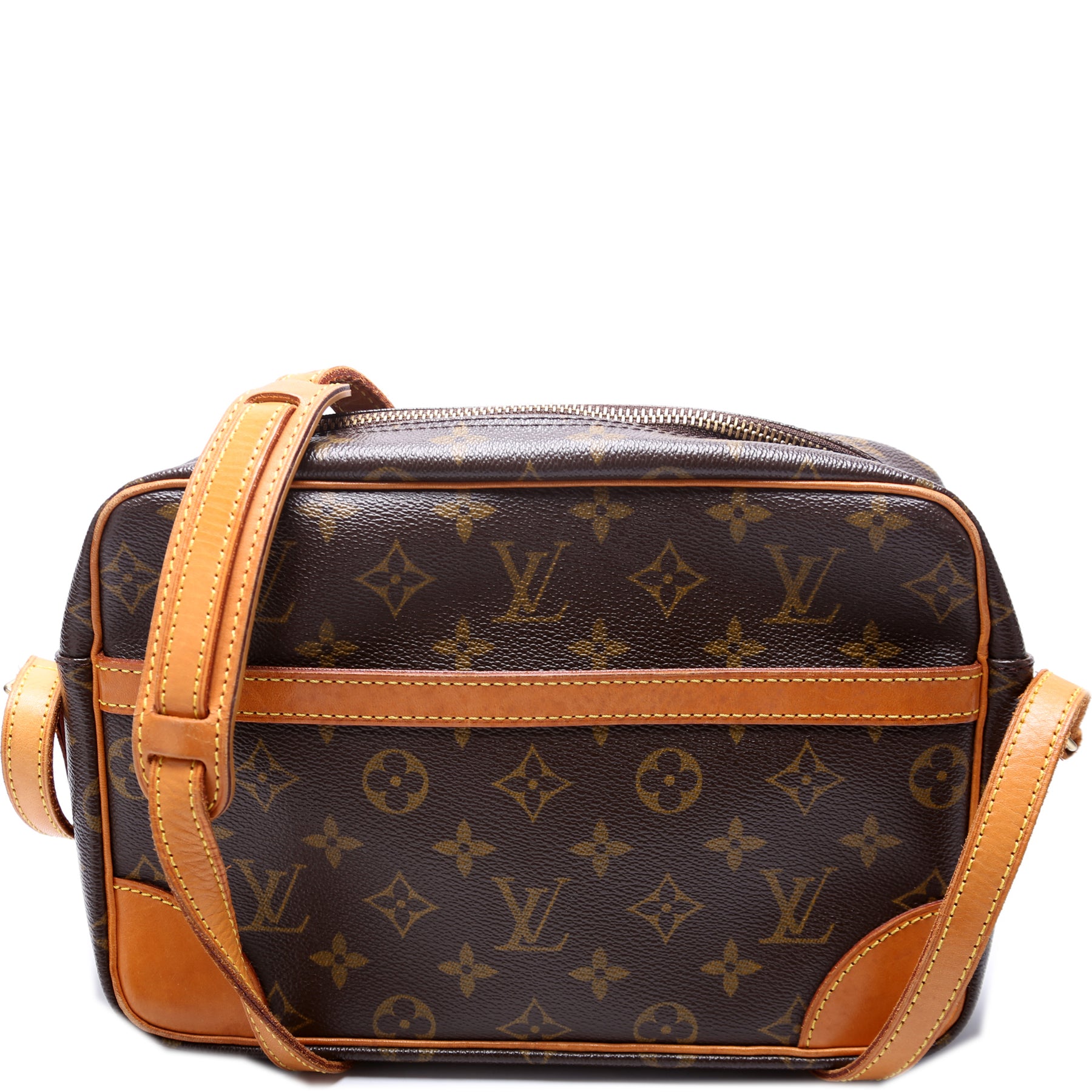 Louis Vuitton Monogram Canvas TROCADERO 24 Shoulder Crossbody Bag
