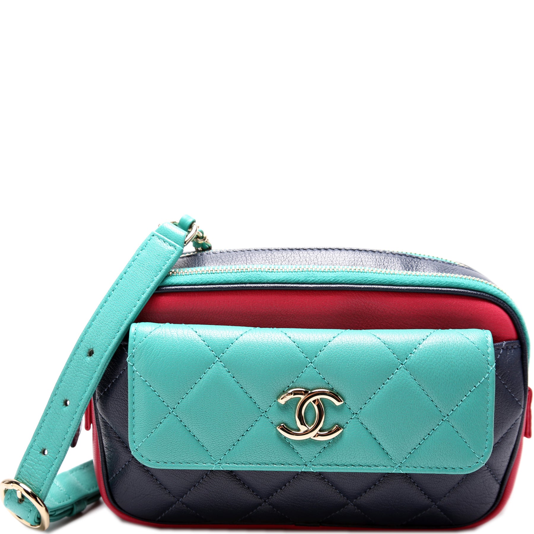 In & Out Waist Bag Quilted Goatskin 29M – Keeks Designer Handbags