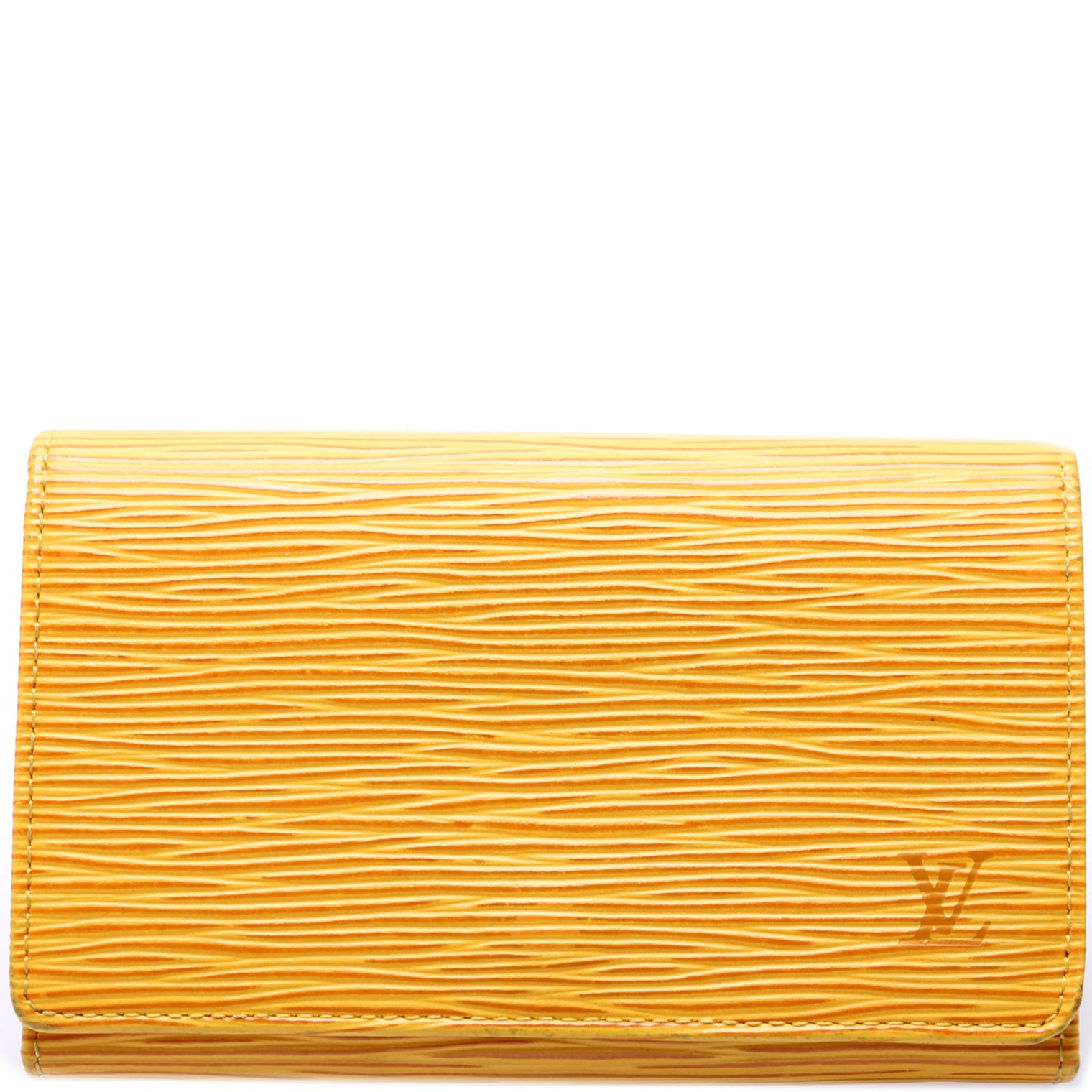 Louis Vuitton Louis Vuitton Porte Billets Yellow Epi Leather