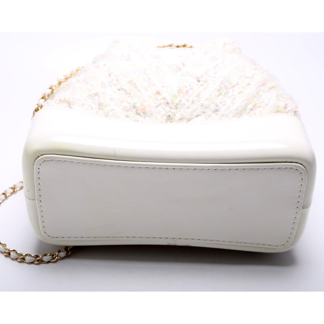Chanel Gabrielle White PVC Tweed Mini Backpack
Price is firm! CHANEL | Bags | Chanel Gabrielle White Pvc Tweed Mini  main image 3