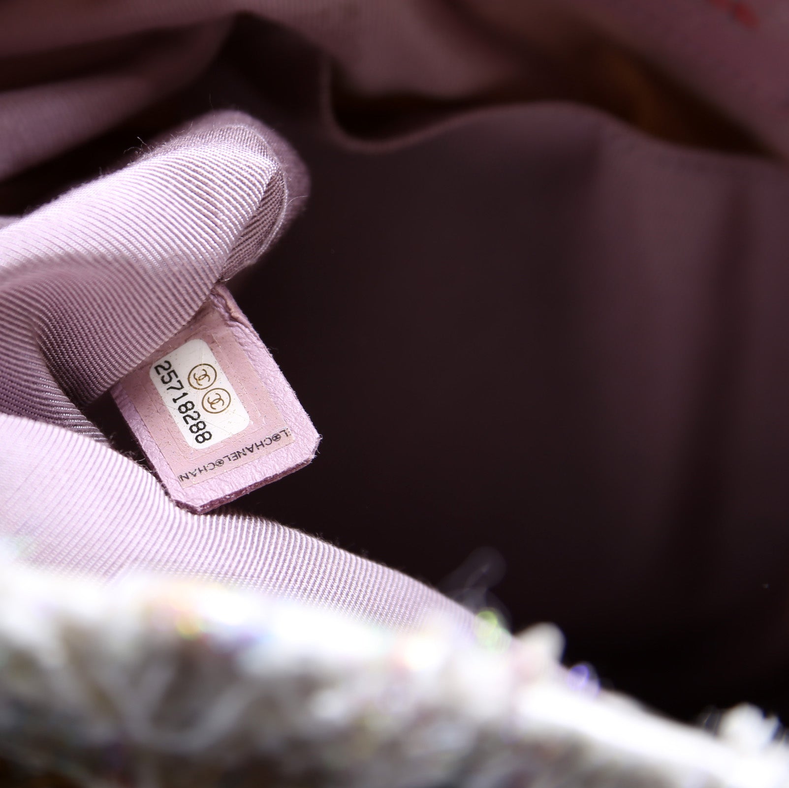Gabrielle Backpack Small Quilted Tweed PVC 25M – Keeks Designer Handbags