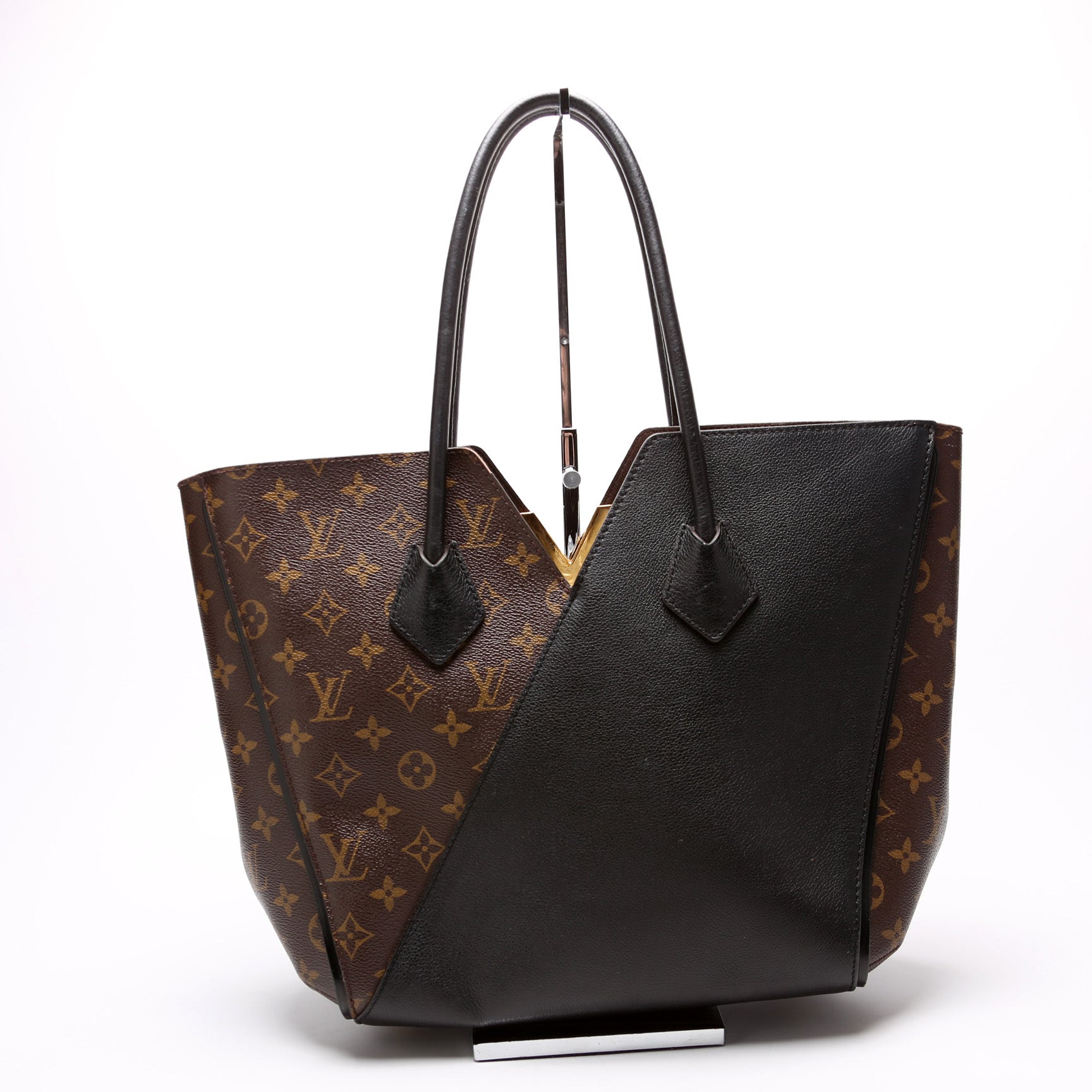 Louis Vuitton Kimono Handbag Monogram Canvas and Leather MM at