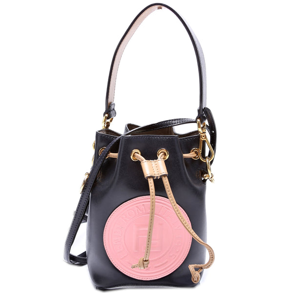 Short Top Handle FF Leather Strap – Keeks Designer Handbags