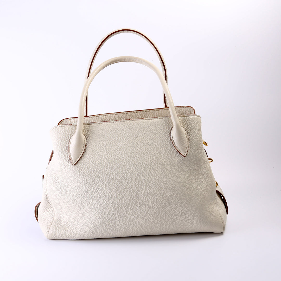 1BA127 Vitello Daino Center Zip 2-Way