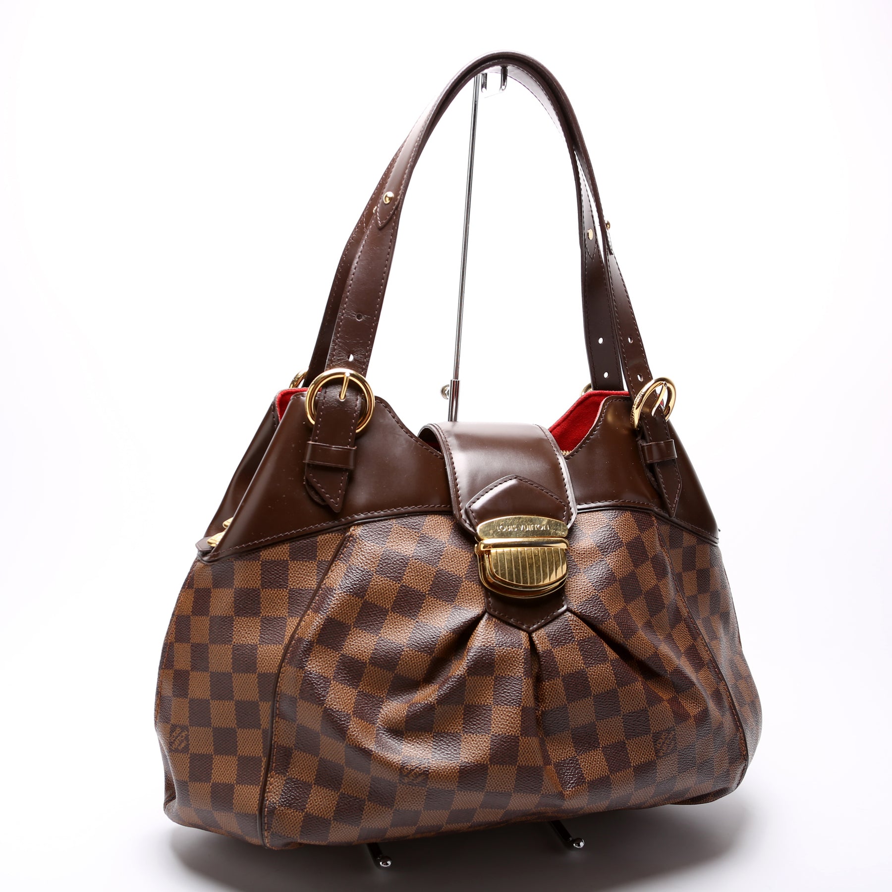 Sistina GM Damier ebene – Keeks Designer Handbags