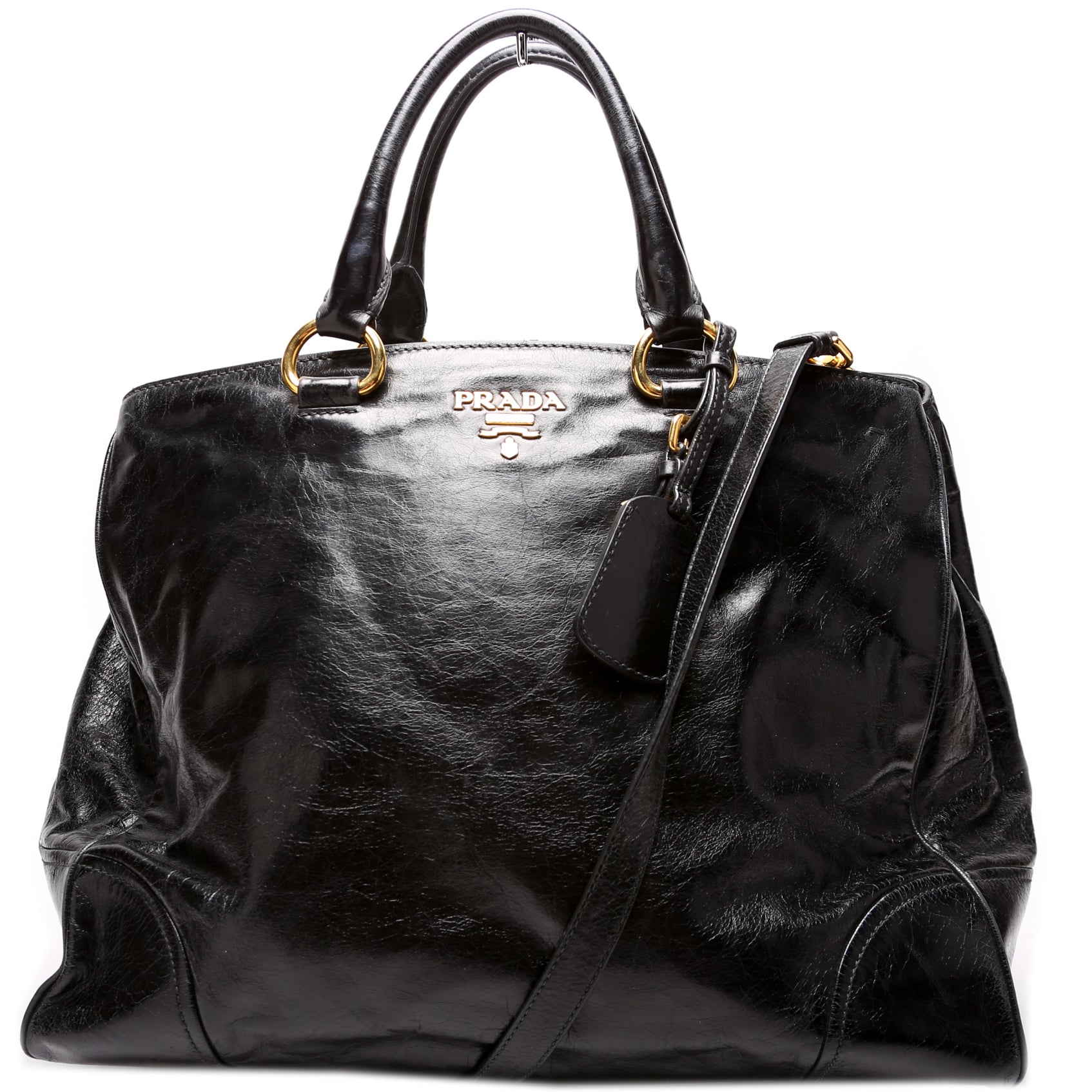 Vitello Shine Tote – Keeks Designer Handbags