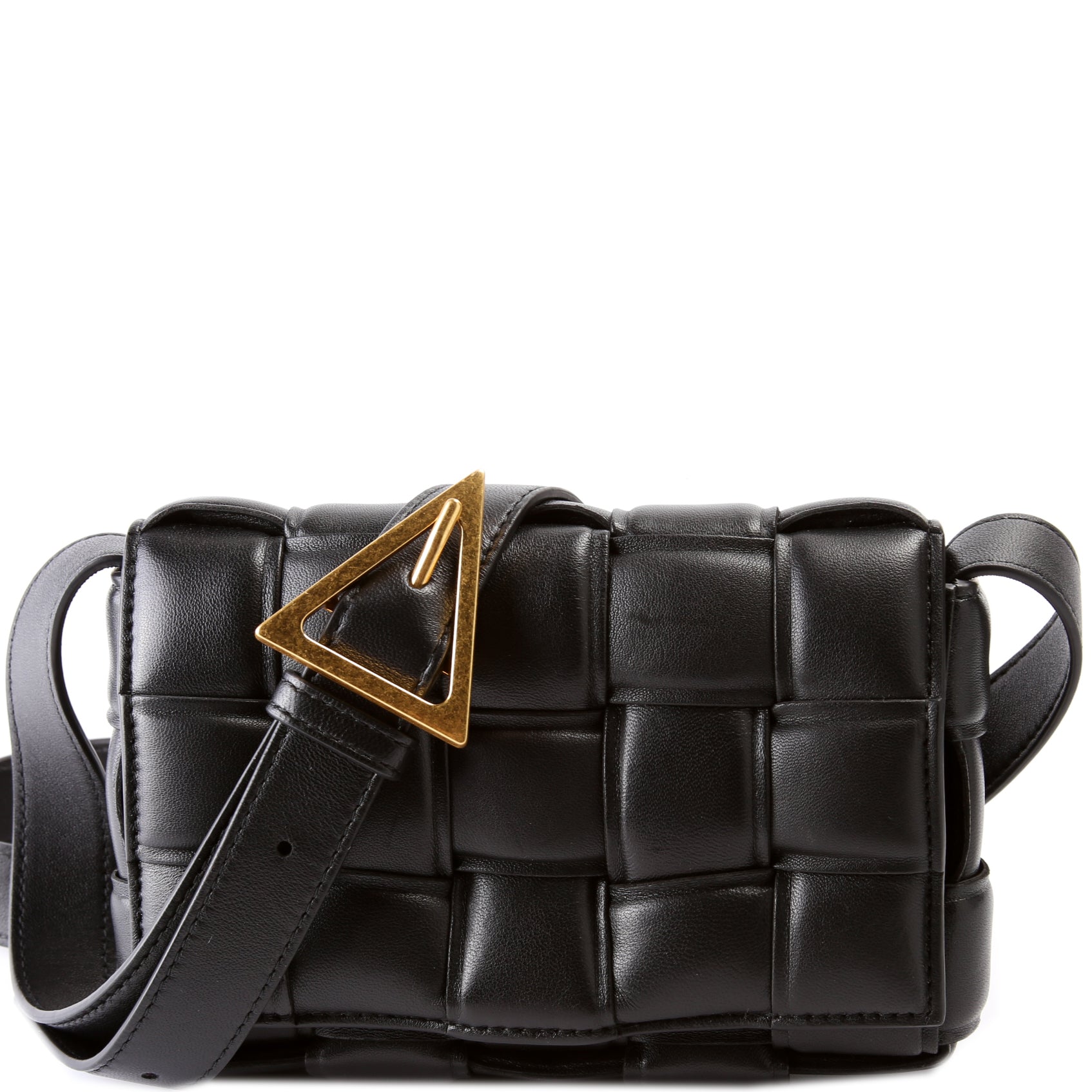 Bottega Veneta Cassette Mini Intrecciato Leather Crossbody Bag, White, Women's, Handbags & Purses Crossbody Bags & Camera Bags