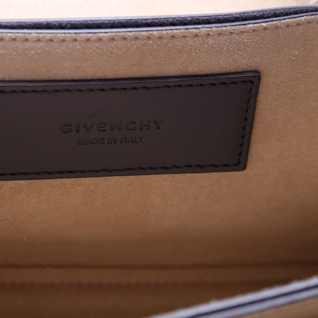 Small GV3 Bag Crocodile Embossed Suede