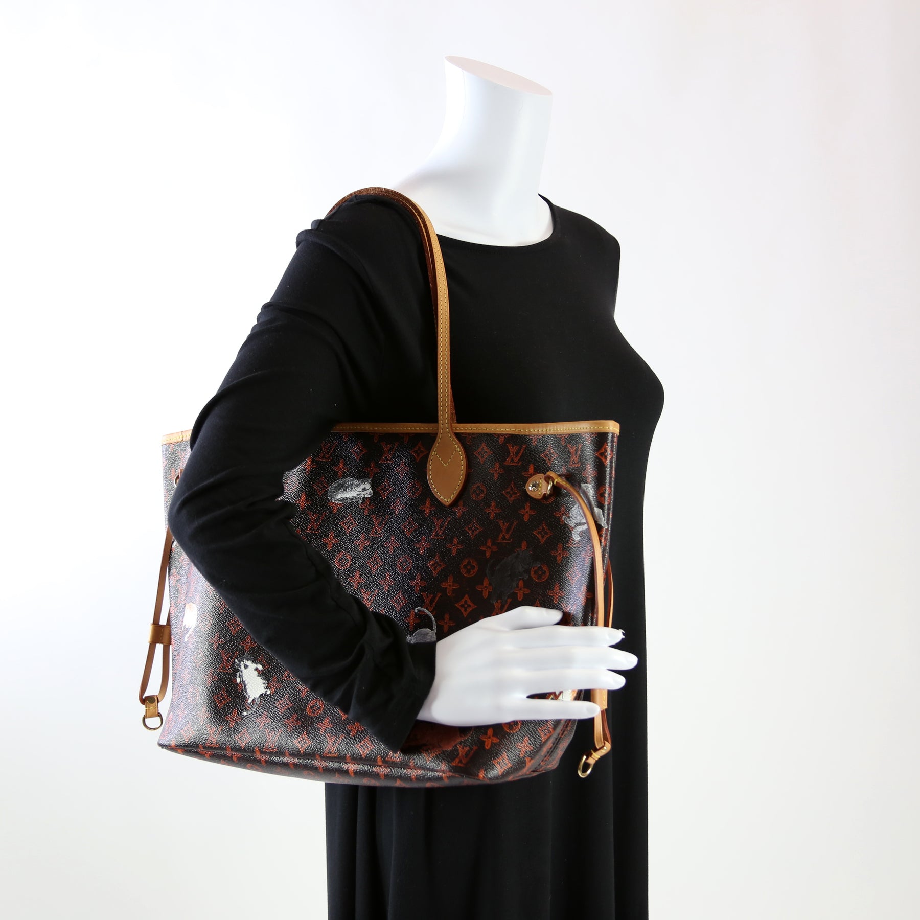 Neverfull w/Wallet MM Catogram – Keeks Designer Handbags