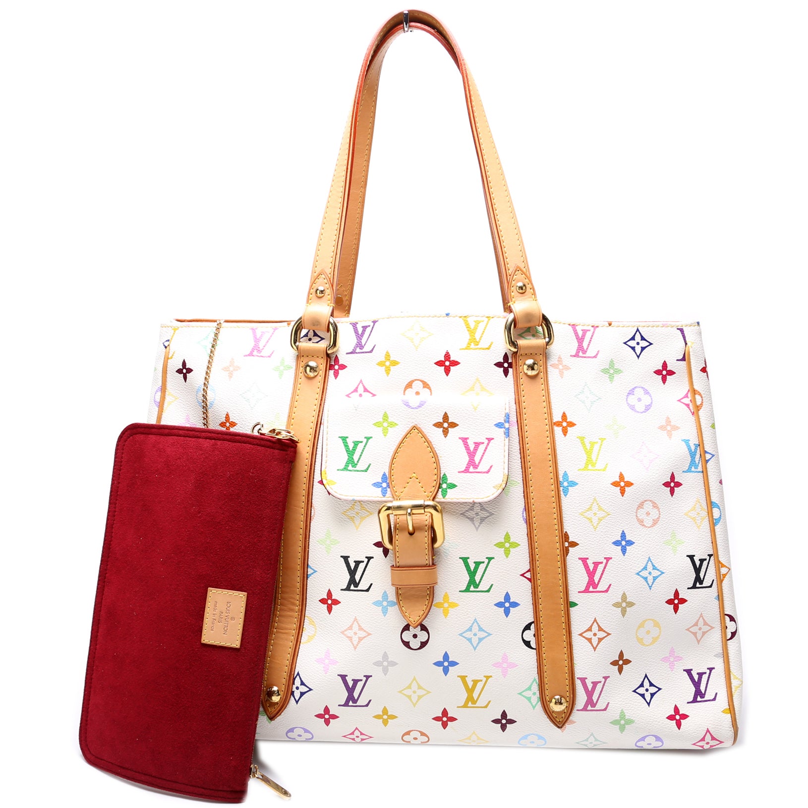 Authentic Louis Vuitton Aurelia Multi-colour Shoulder Bag