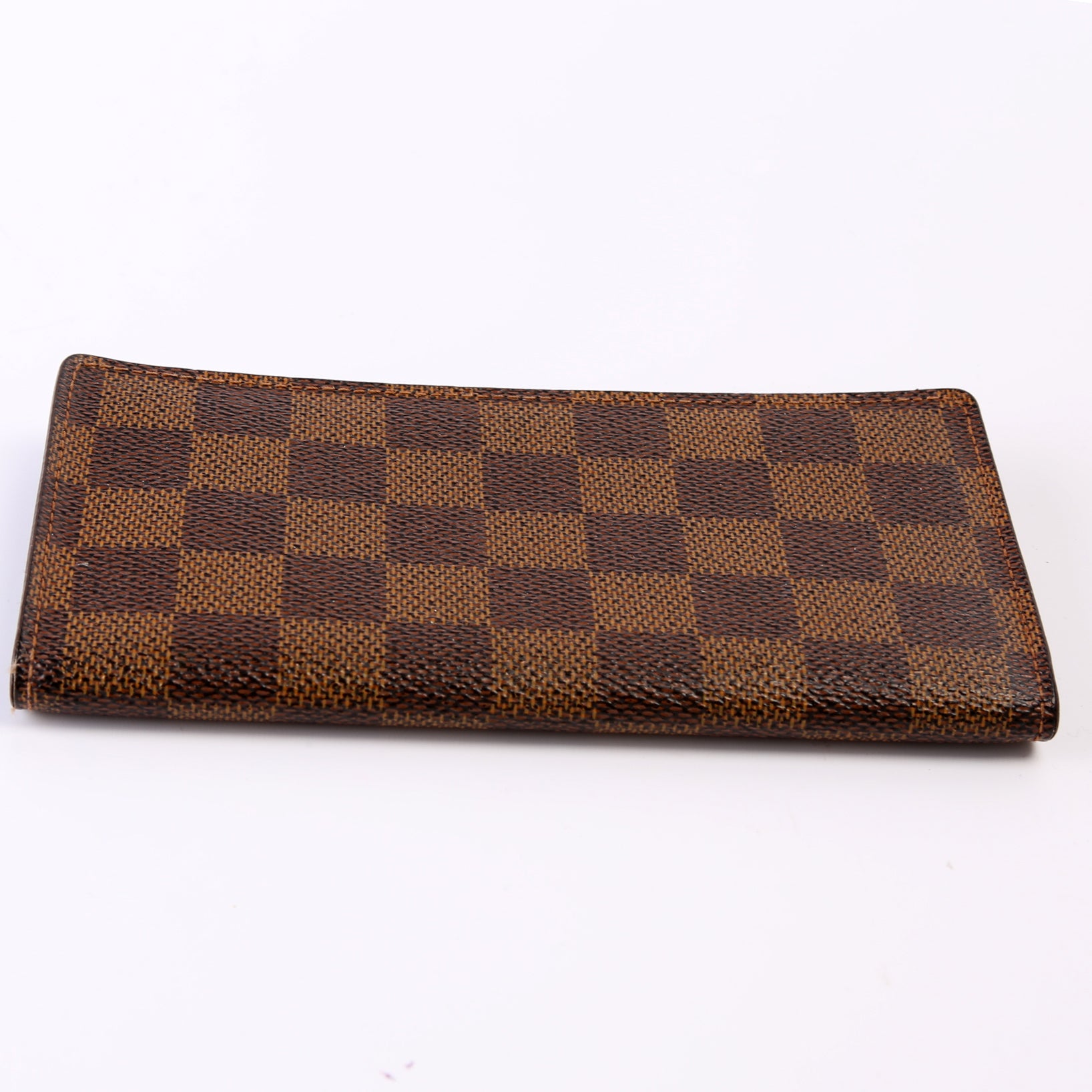 Checkbook Cover Damier Ebene – Keeks Designer Handbags