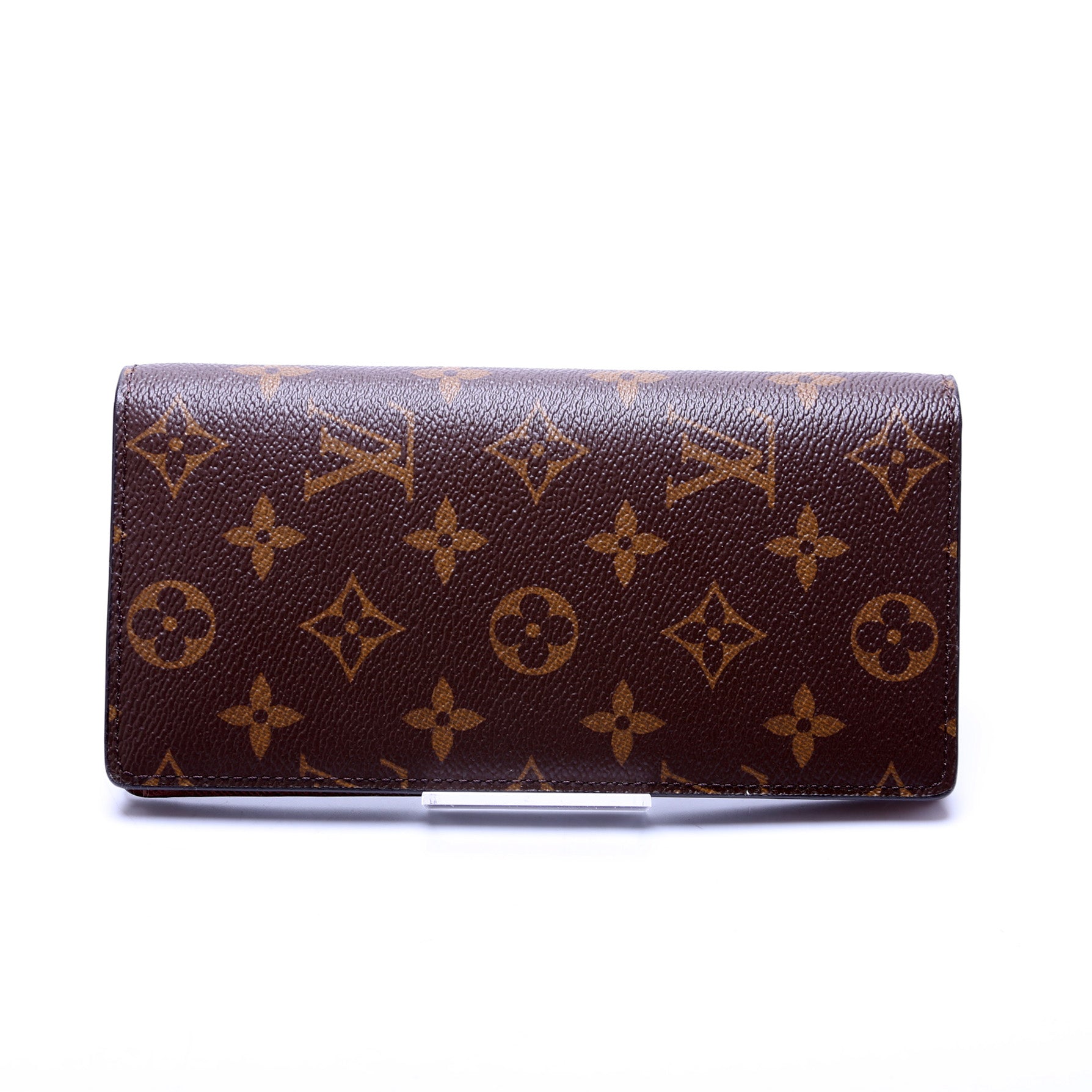 Louis Vuitton Brazza Wallet Monogram Canvas Brown