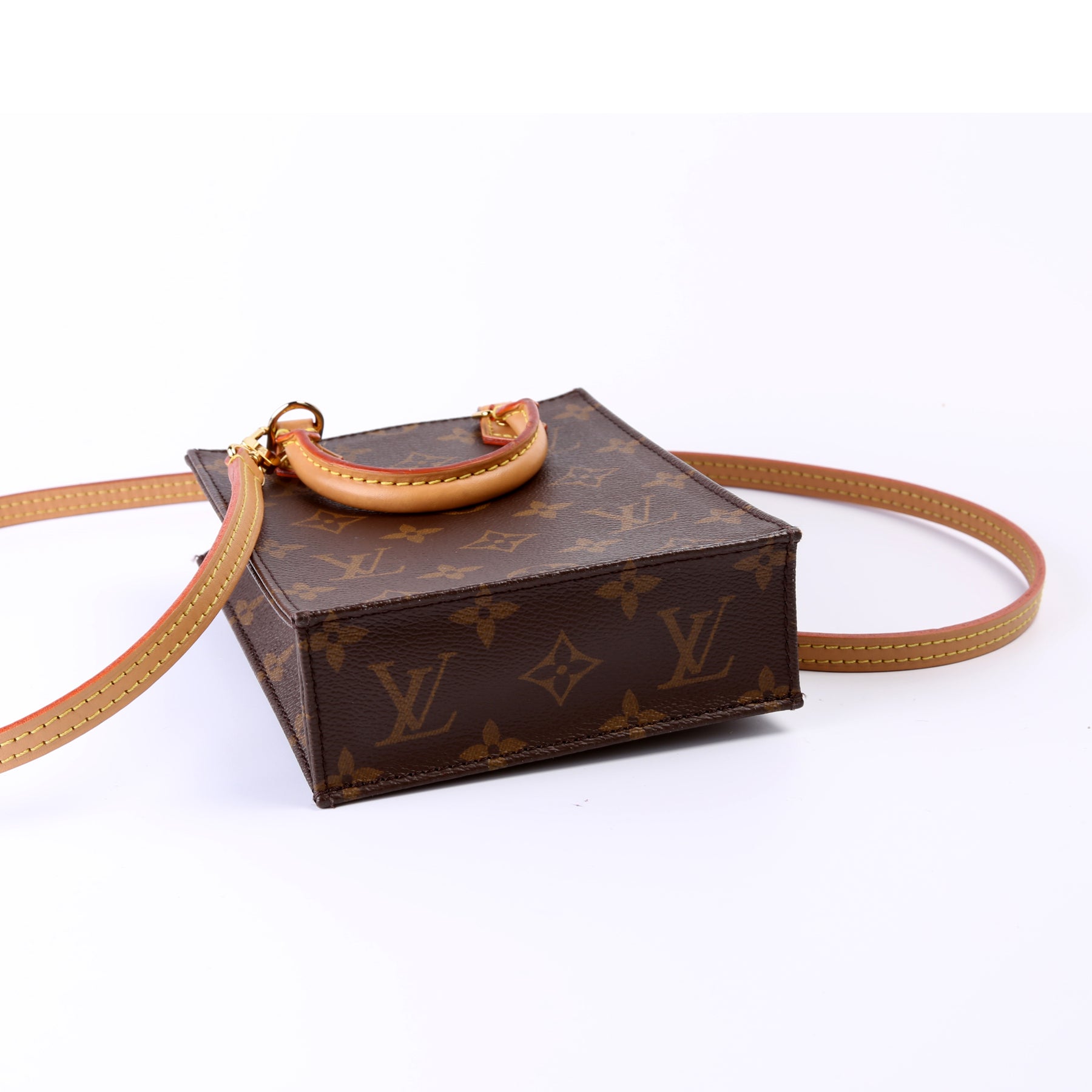 Petit Sac Plat Monogram – Keeks Designer Handbags