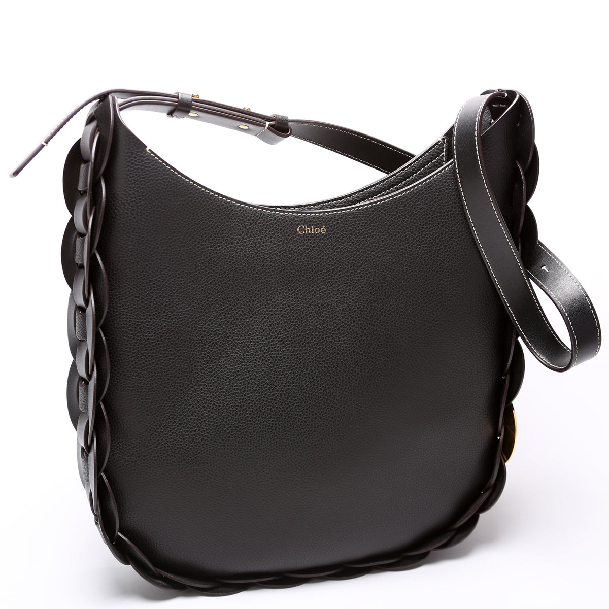 Darryl Medium Leather Hobo – Keeks Designer Handbags