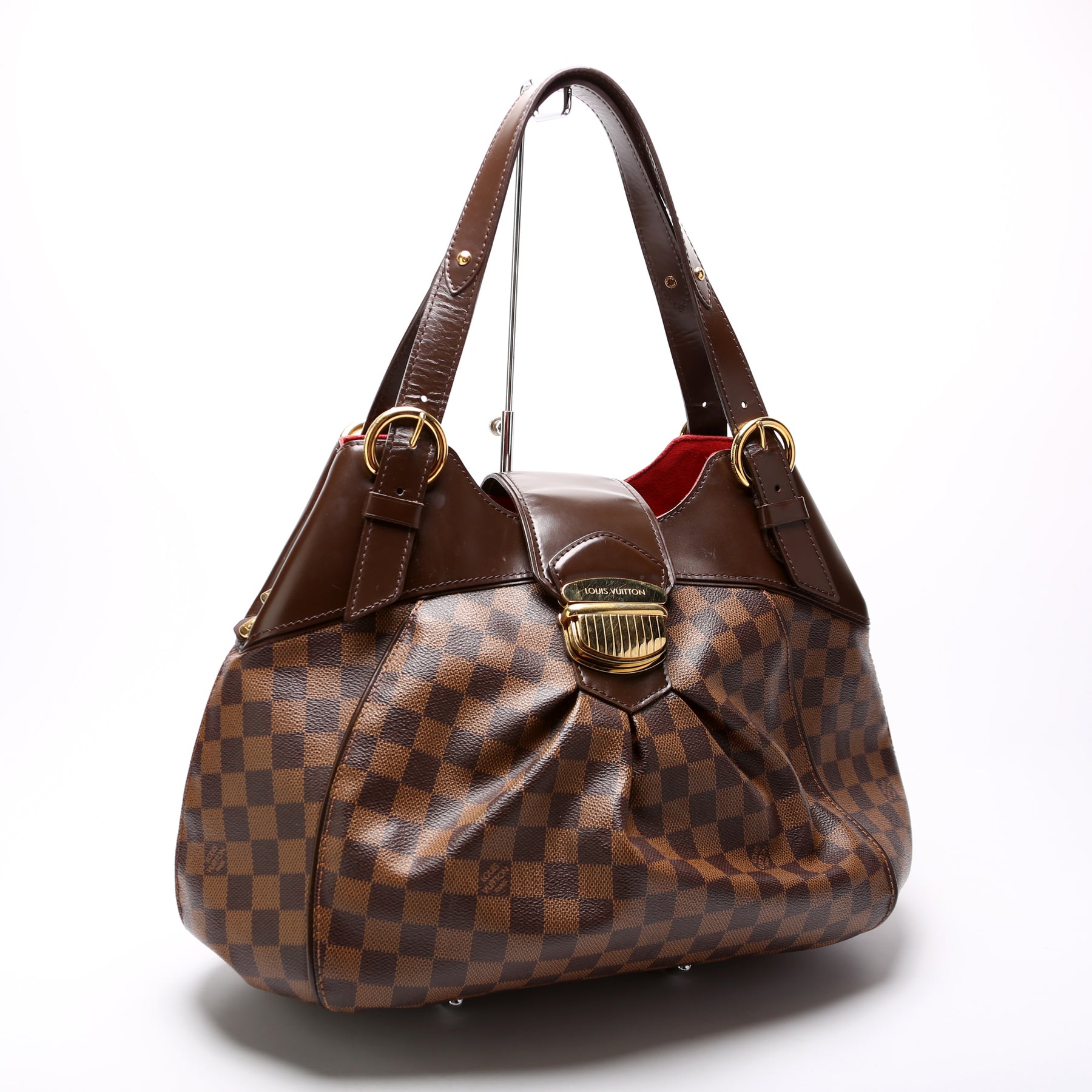 Vintage Louis Vuitton Sistina Shoulder Bag Damier GM Handbag For