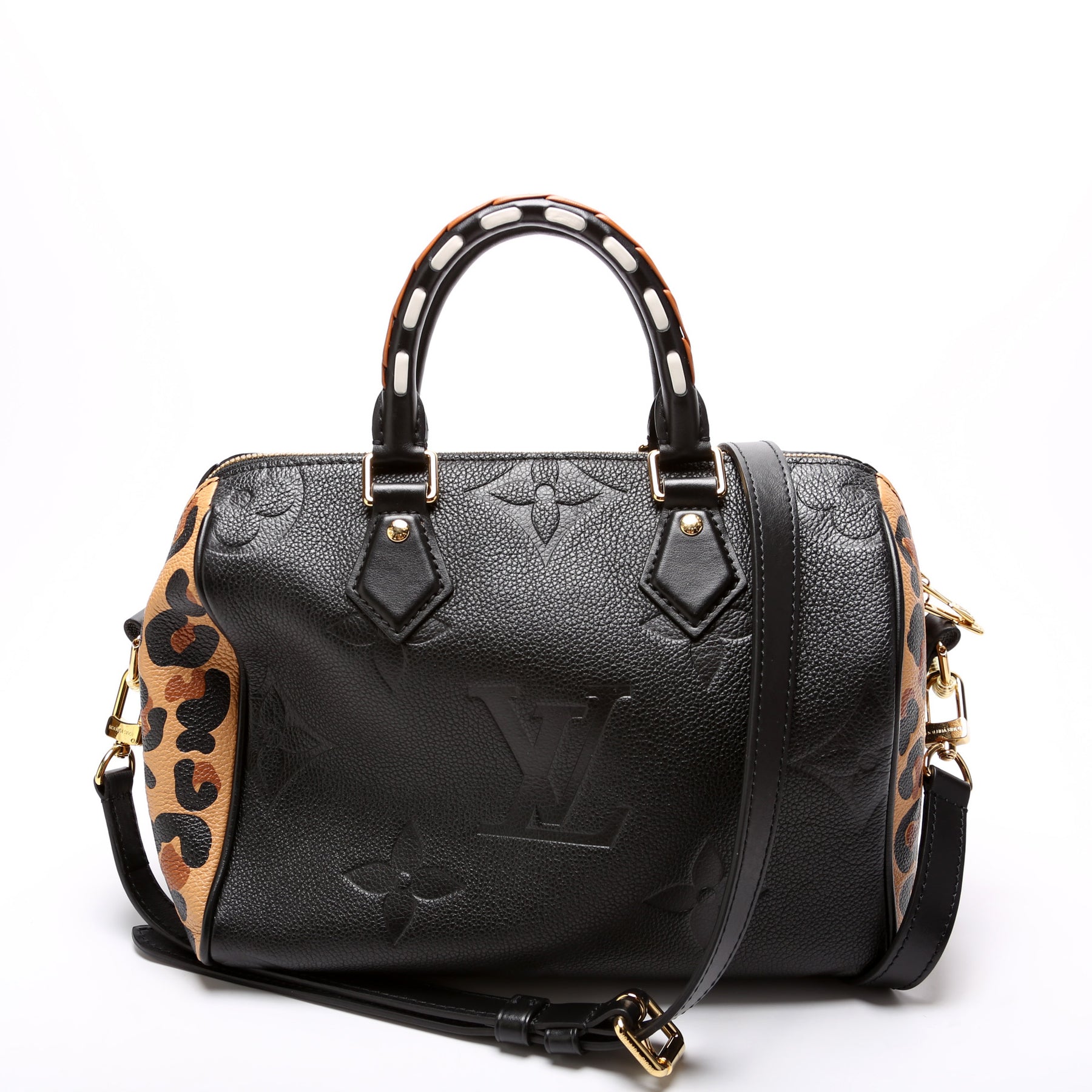 What's In My Bag?! Louis Vuitton Bandouliere Speedy 30 Monogram Empreinte 