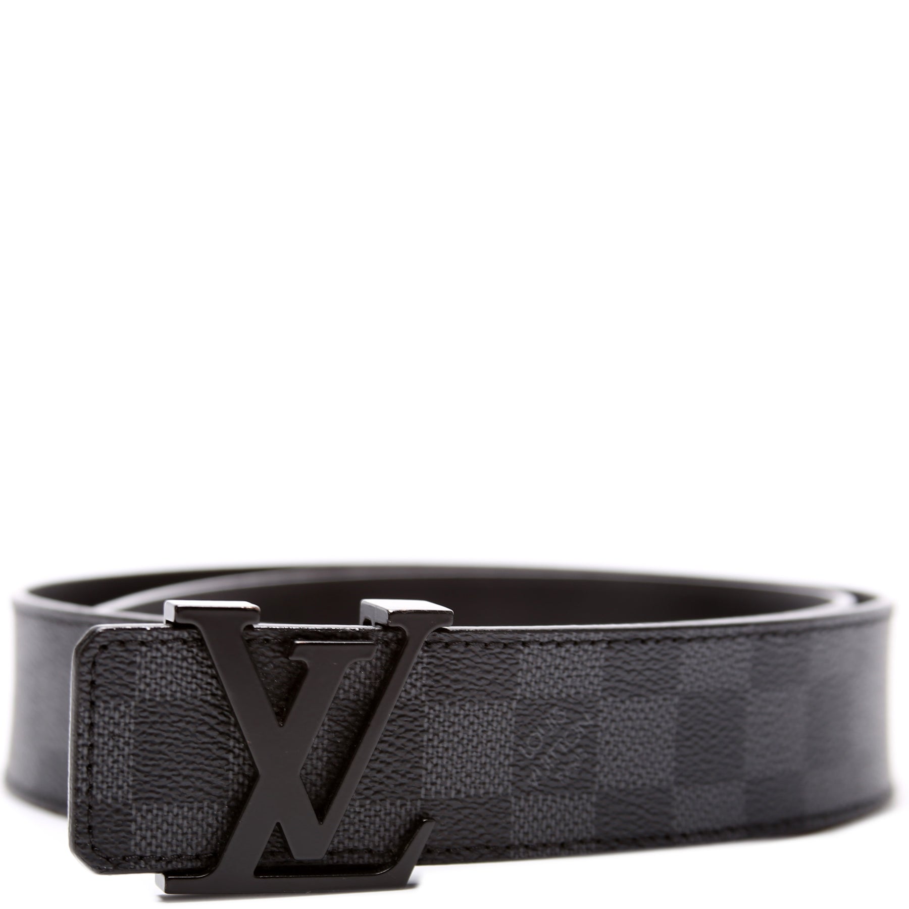 Louis Vuitton Graphite Damier Belt