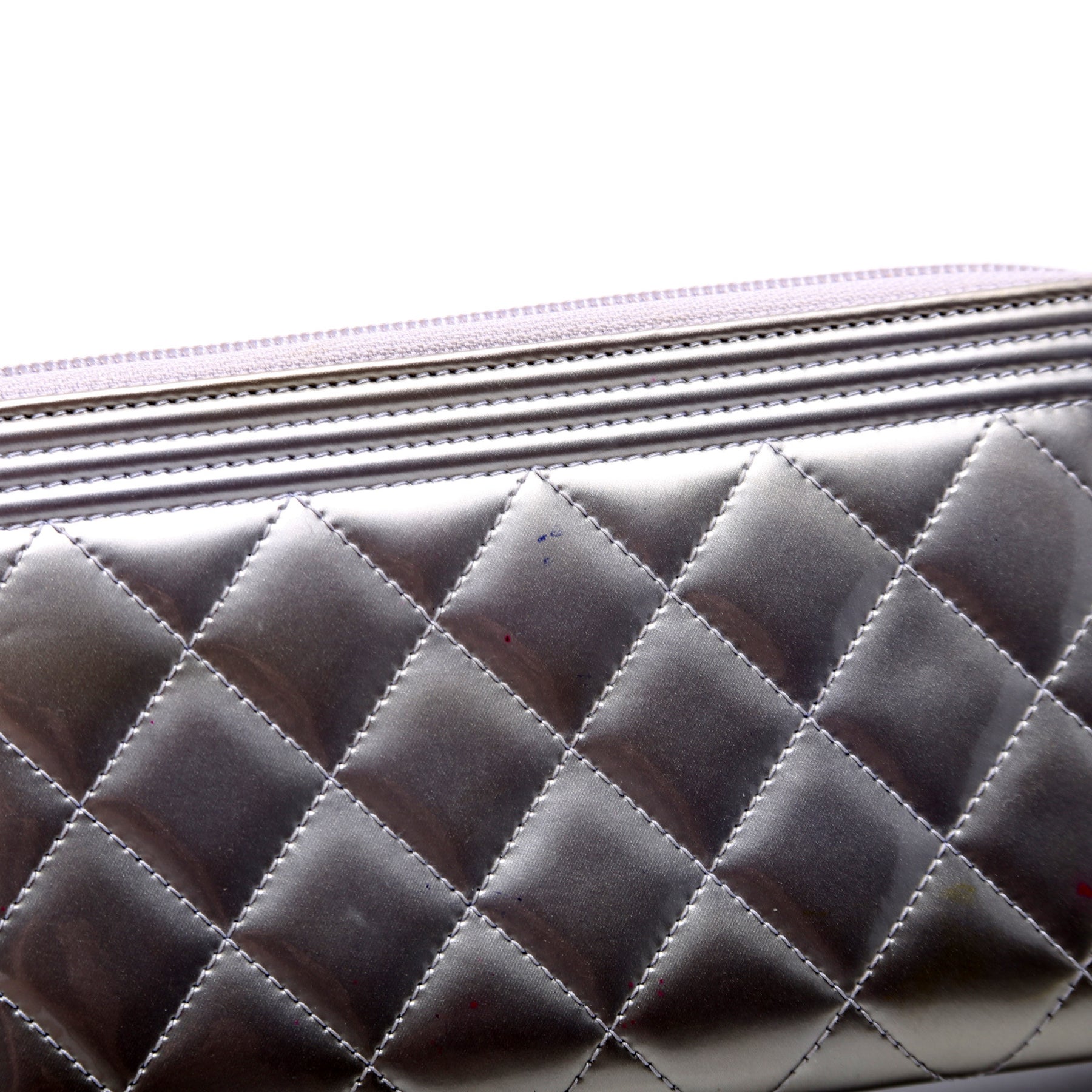 Mini wallet Boy Chanel Black Leather ref.180458 - Joli Closet