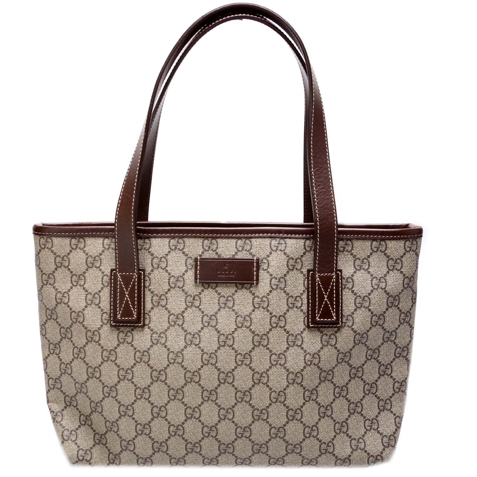 GUCCI GG GHW Sukey Hobo Shoulder Bag 211943 Canvas Brown | eBay