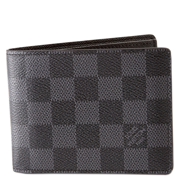 Slender Wallet Damier Graphite