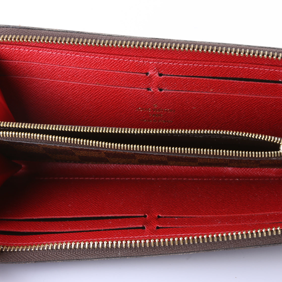 Louis Vuitton // Damier Ebene Clemence Wallet – VSP Consignment