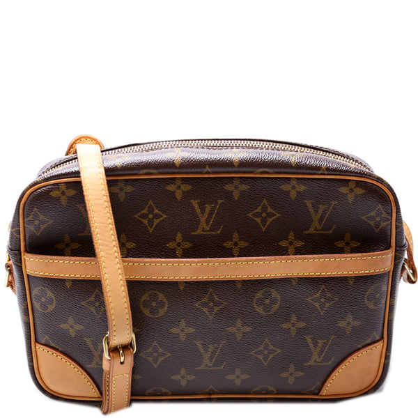 LOUIS VUITTON Trocadero 27 Used Shoulder Bag Monogram Leather
