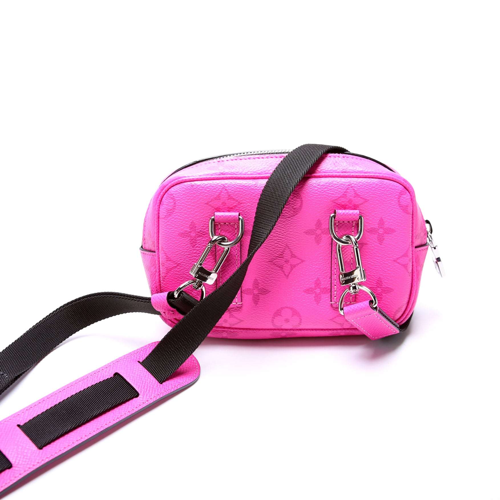 Pink Louis Vuitton Taigarama Outdoor Pouch Crossbody Bag