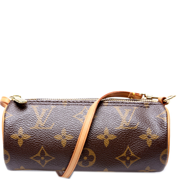 Louis Vuitton Monogram Mini Papillon Hand Bag Pouch