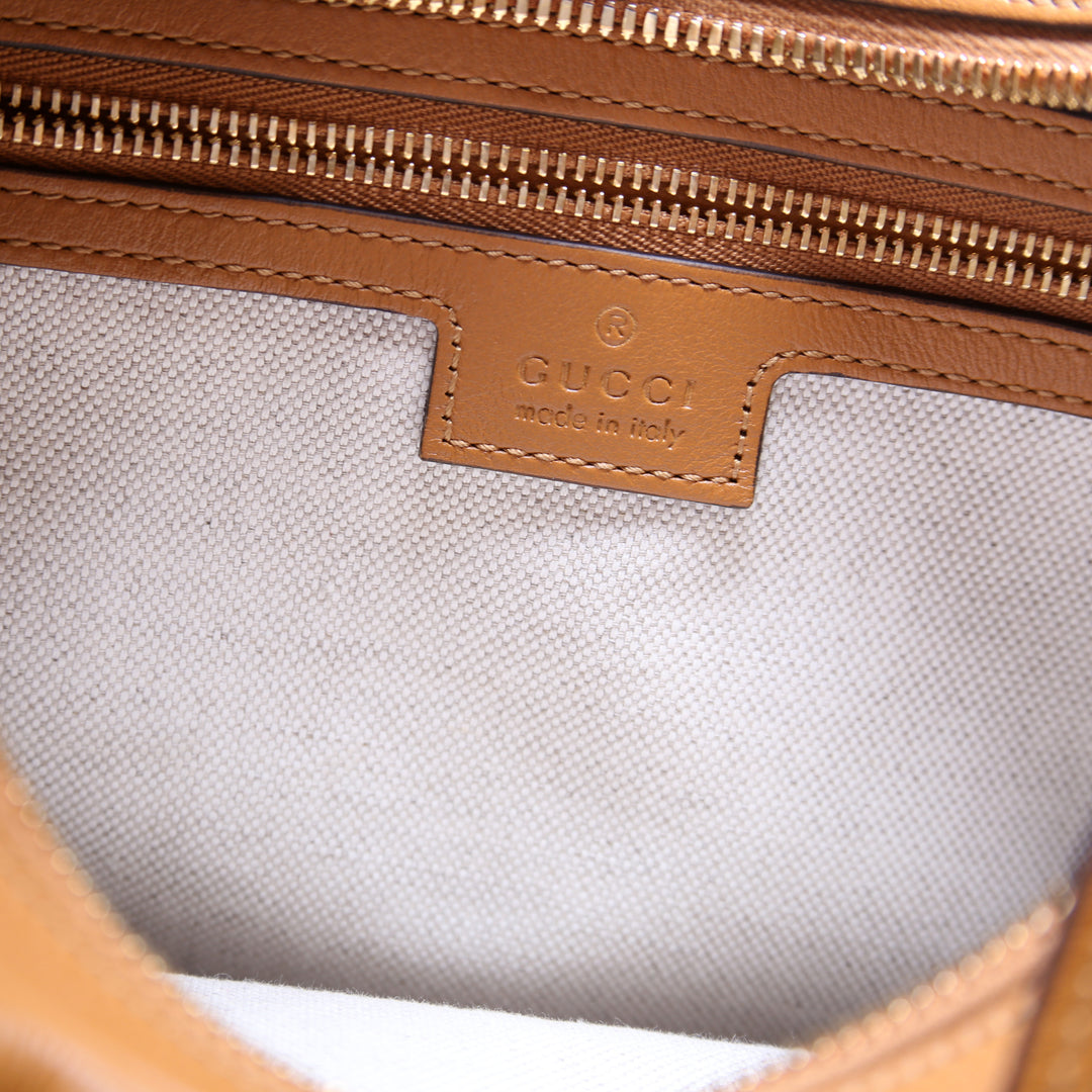 GUCCI ショルダーバッグ カーフ 702823 702823 GG Supreme Attache Shoulder Bag Large