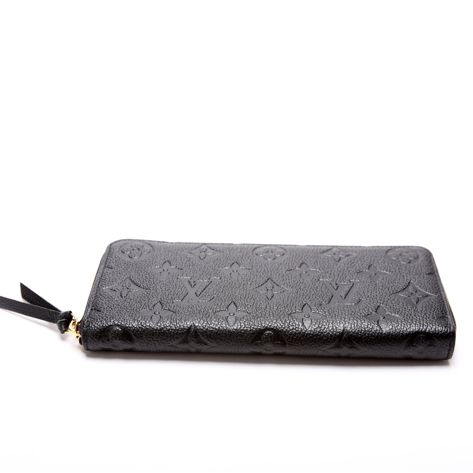 Black Monogram Empreinte Clemence Wallet