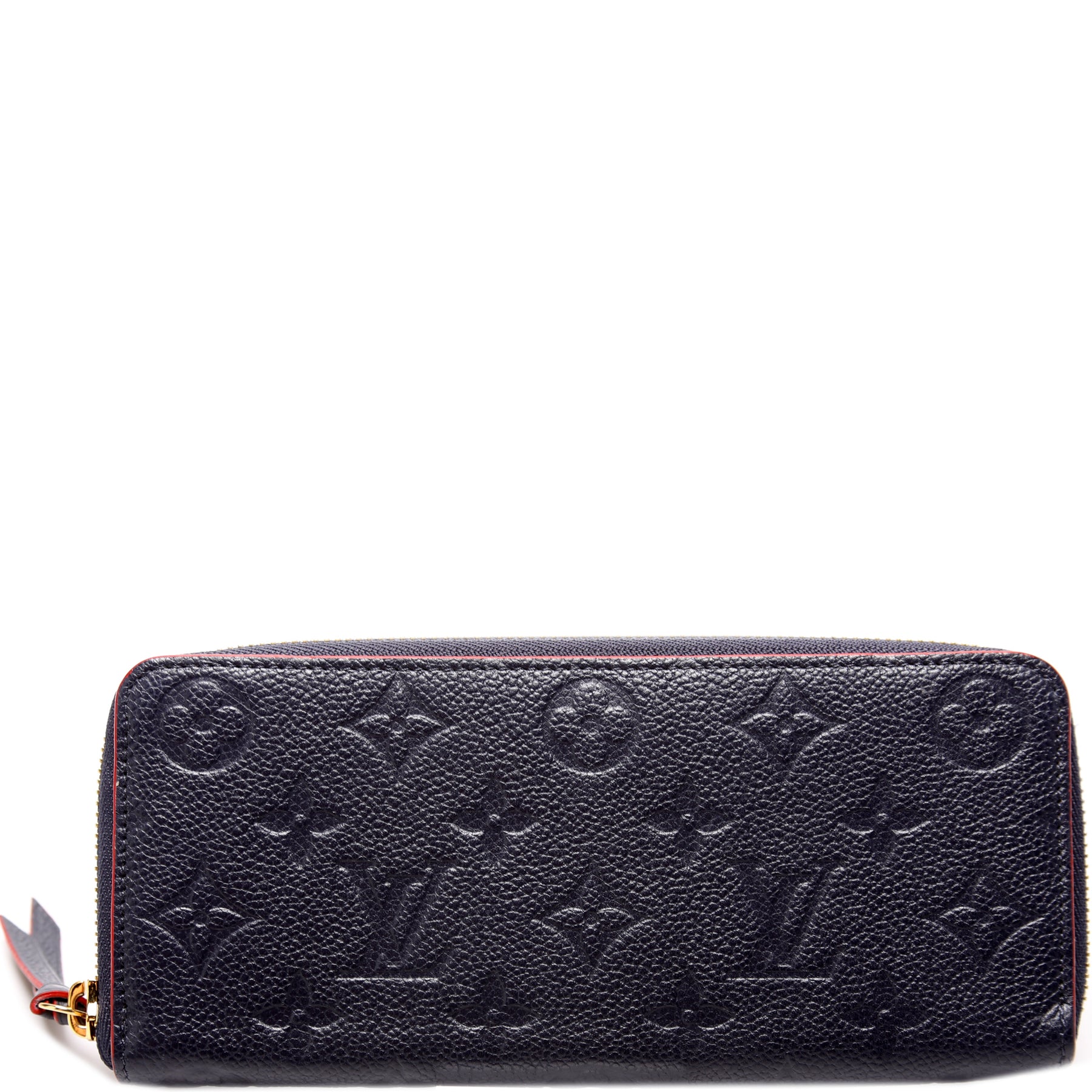 clemence wallet monogram empreinte leather